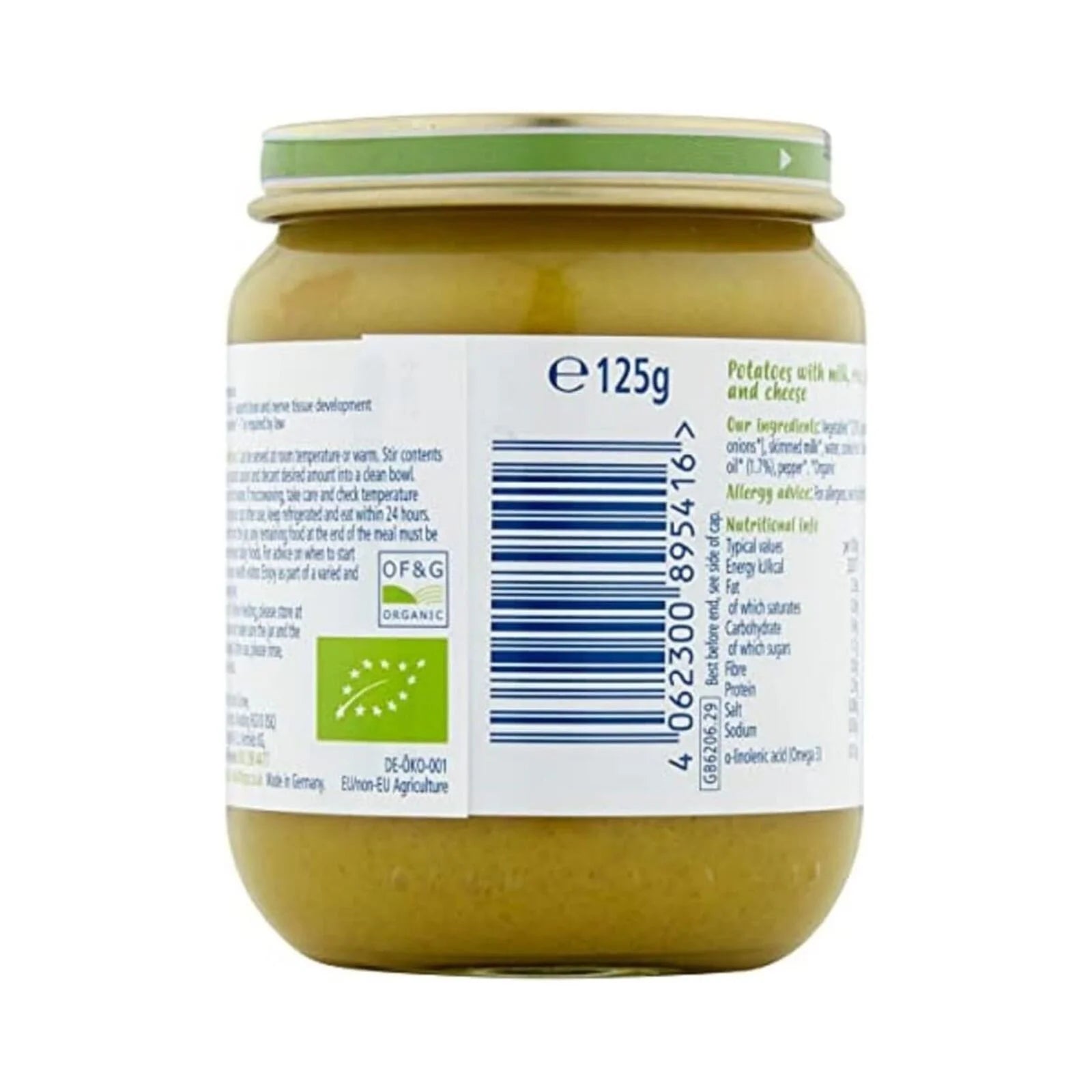 HiPP Organic Cheesy Potato & Spinach Bake Baby Food Jar 6+ months 125g - ebebek - Black Friday