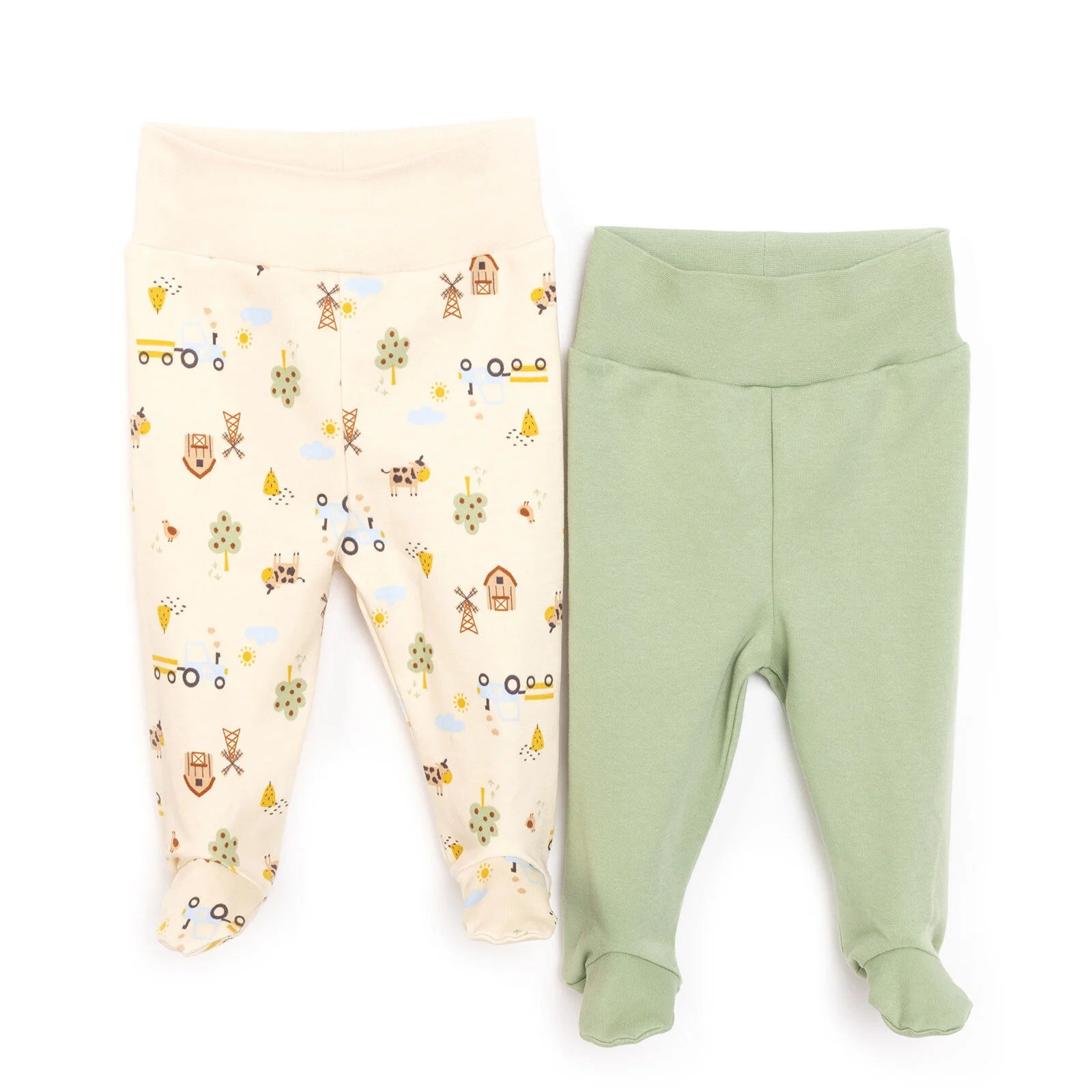 HelloBaby Bottom 2 Pcs - Green - ebebek - Black Friday
