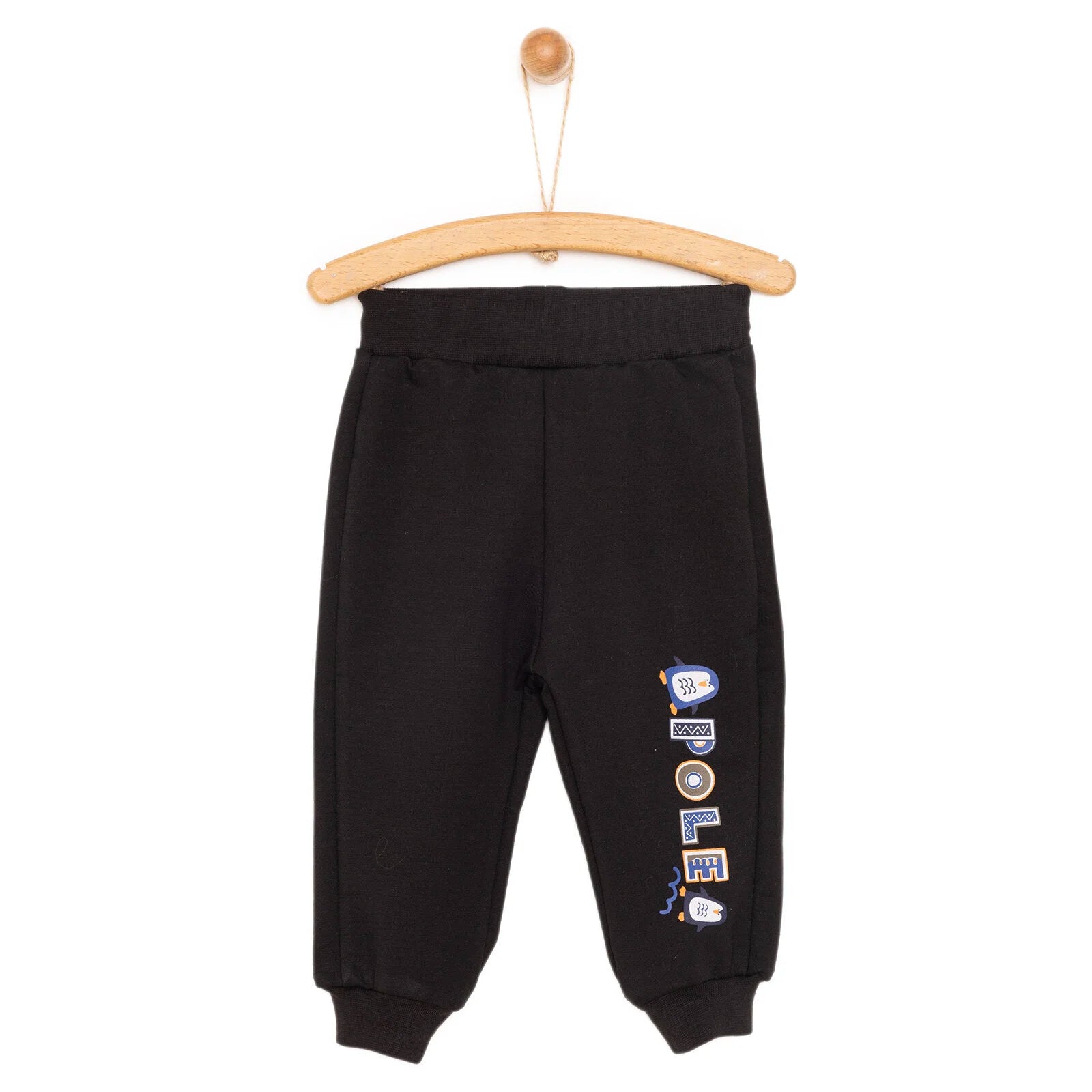 HelloBaby Basic Baby Boy Joggers - Black - ebebek - Black Friday