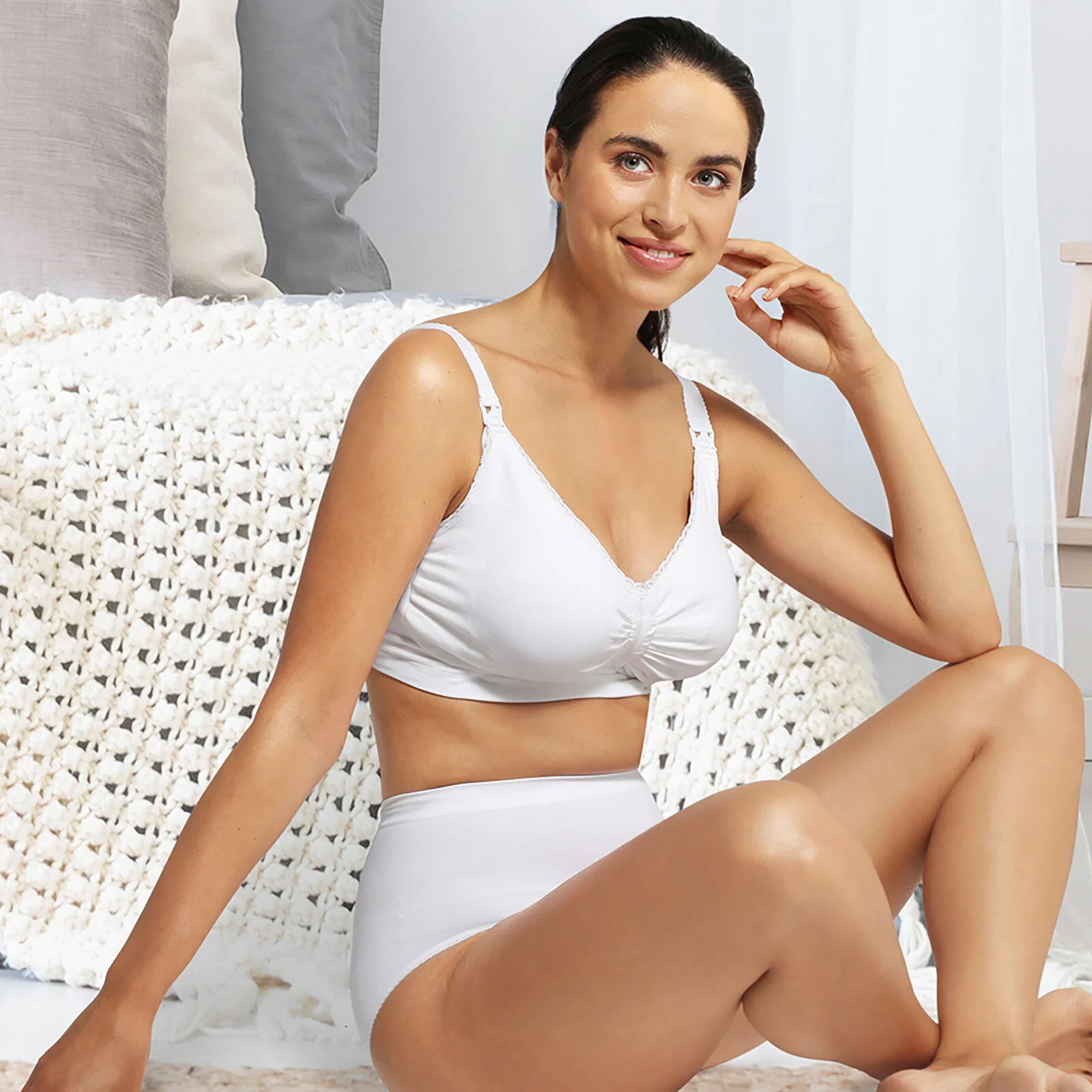 Carriwell Maternity & Nursing Bra with Padded - White - ebebek - Black Friday