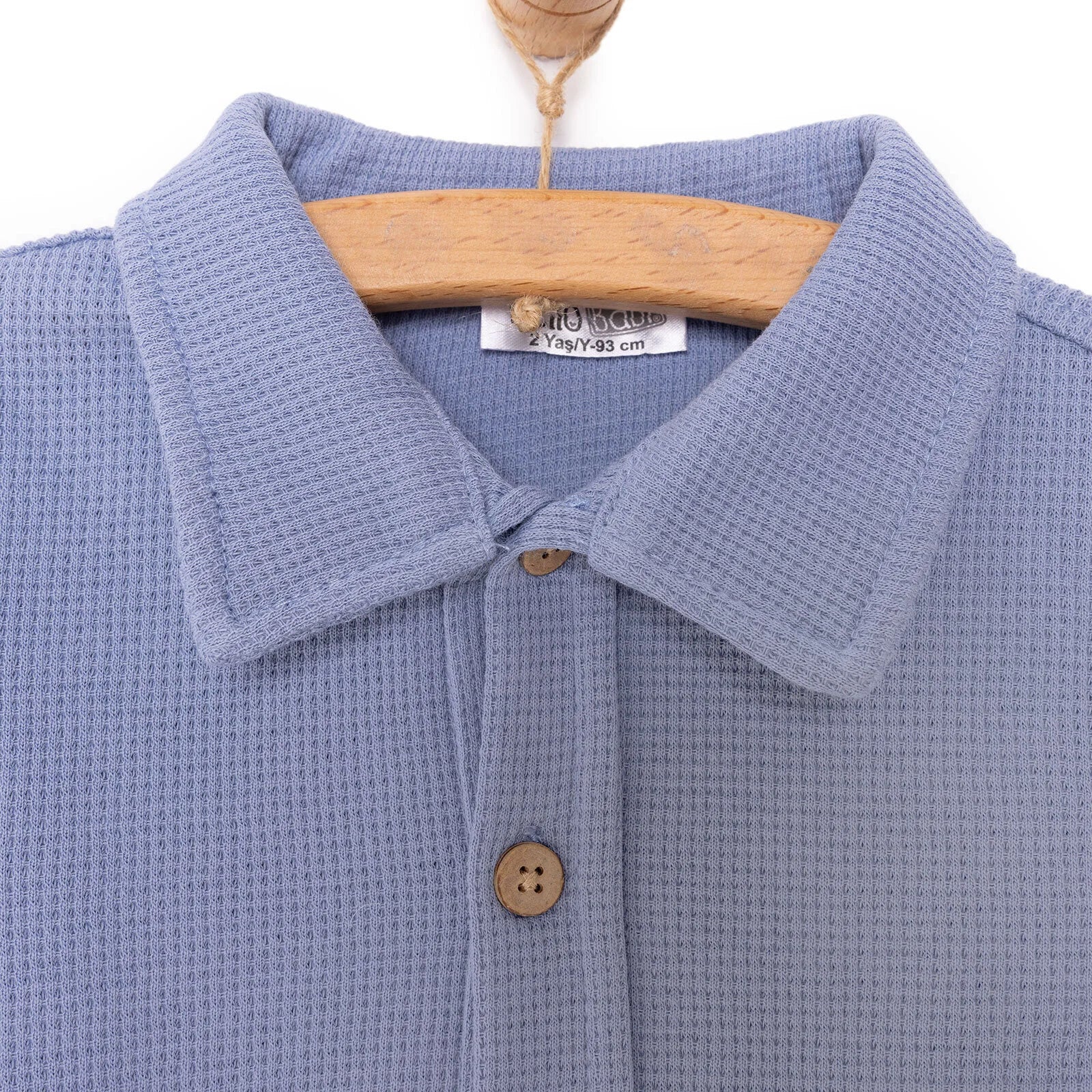 HelloBaby Baby Boy Shirt - Navy Blue - ebebek - Black Friday