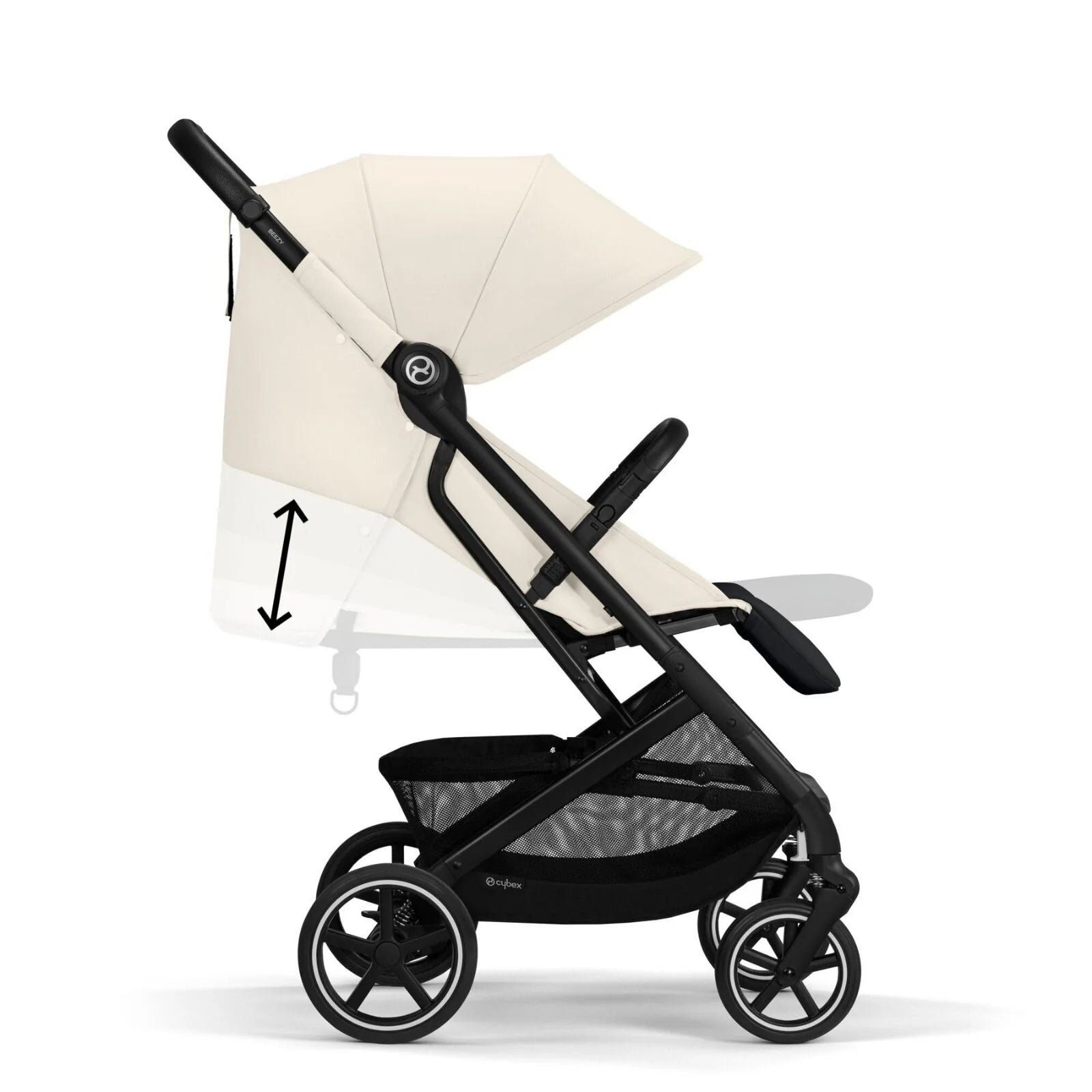 Cybex Beezy Compact Travel Pushchair - Canvas White - ebebek - Black Friday