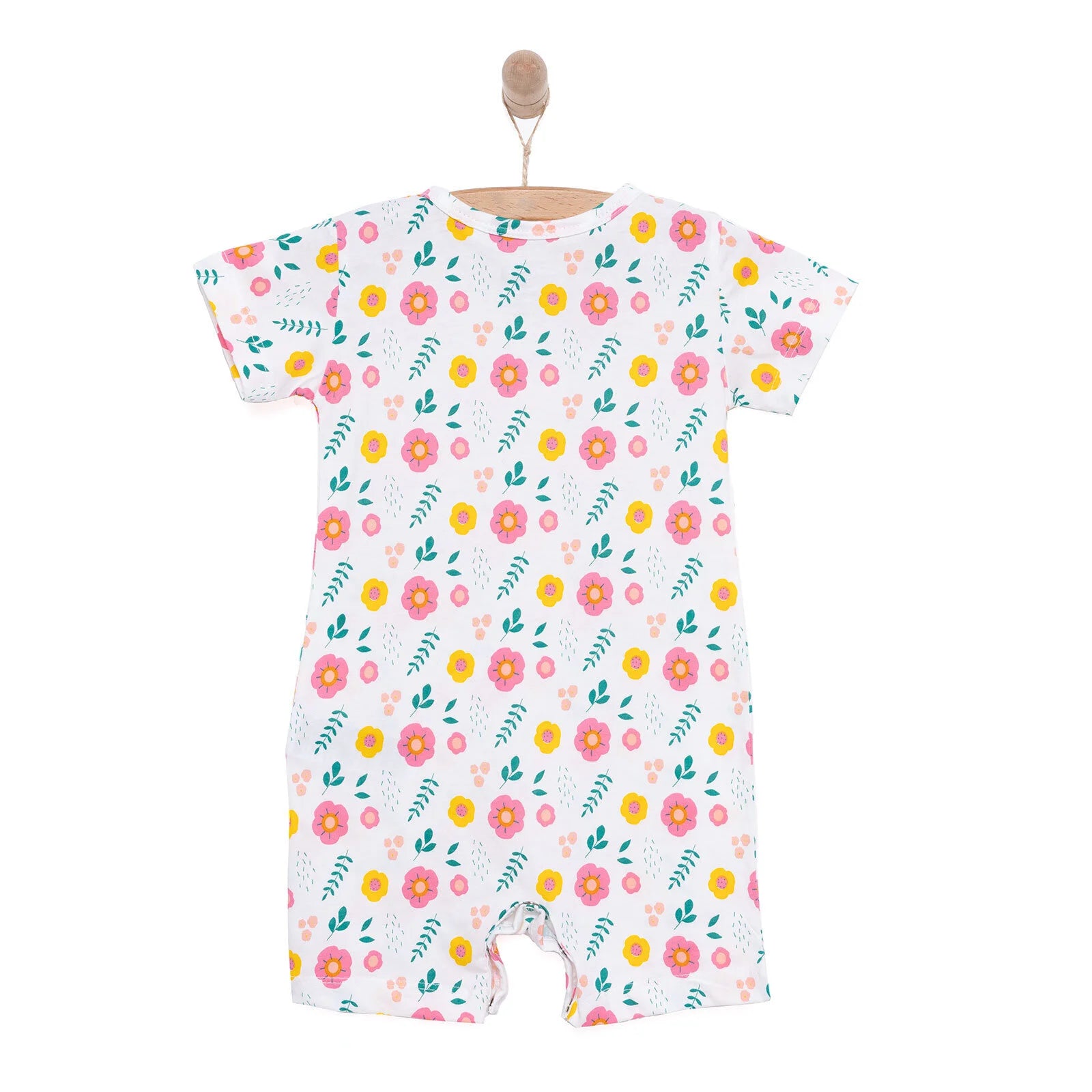 HelloBaby Girl Short Overalls - Ecru - ebebek - Black Friday