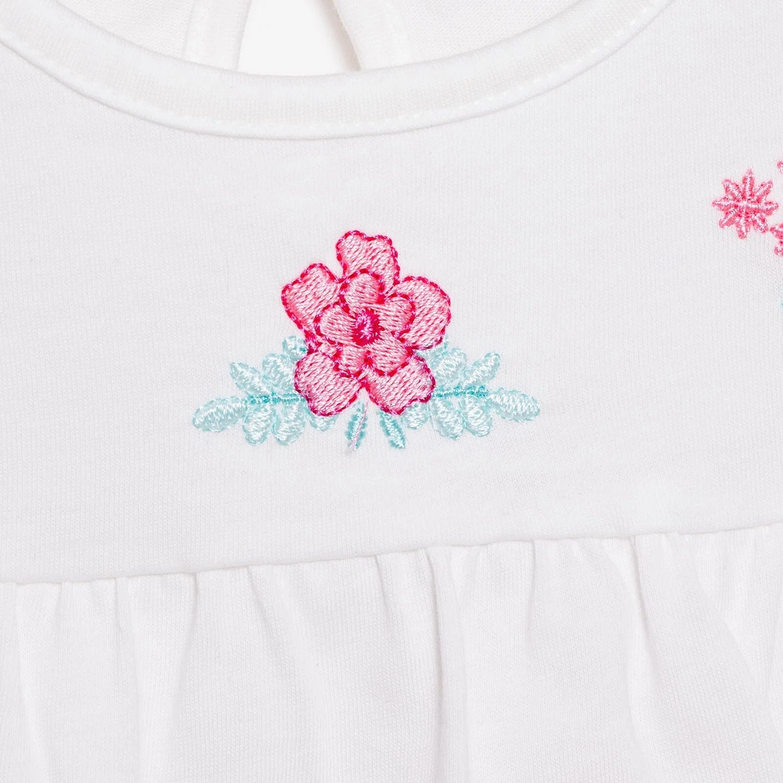 HelloBaby Little Blooms Girl T-shirt & Short - Ecru - ebebek - Black Friday