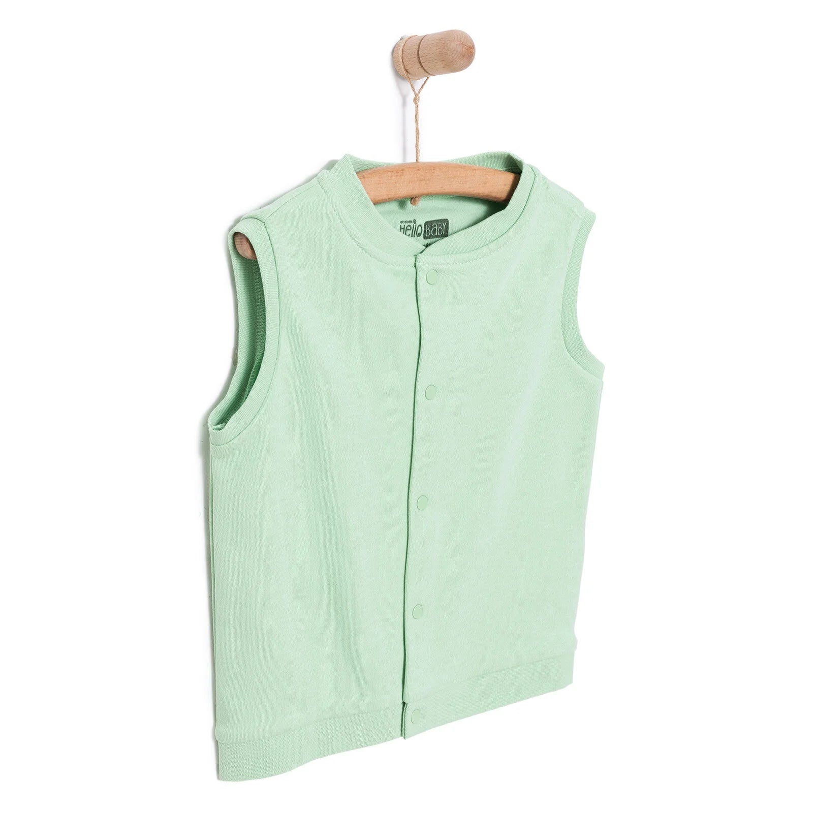 HelloBaby Baby Boy Ribbed Cardigan - Green - ebebek - Black Friday