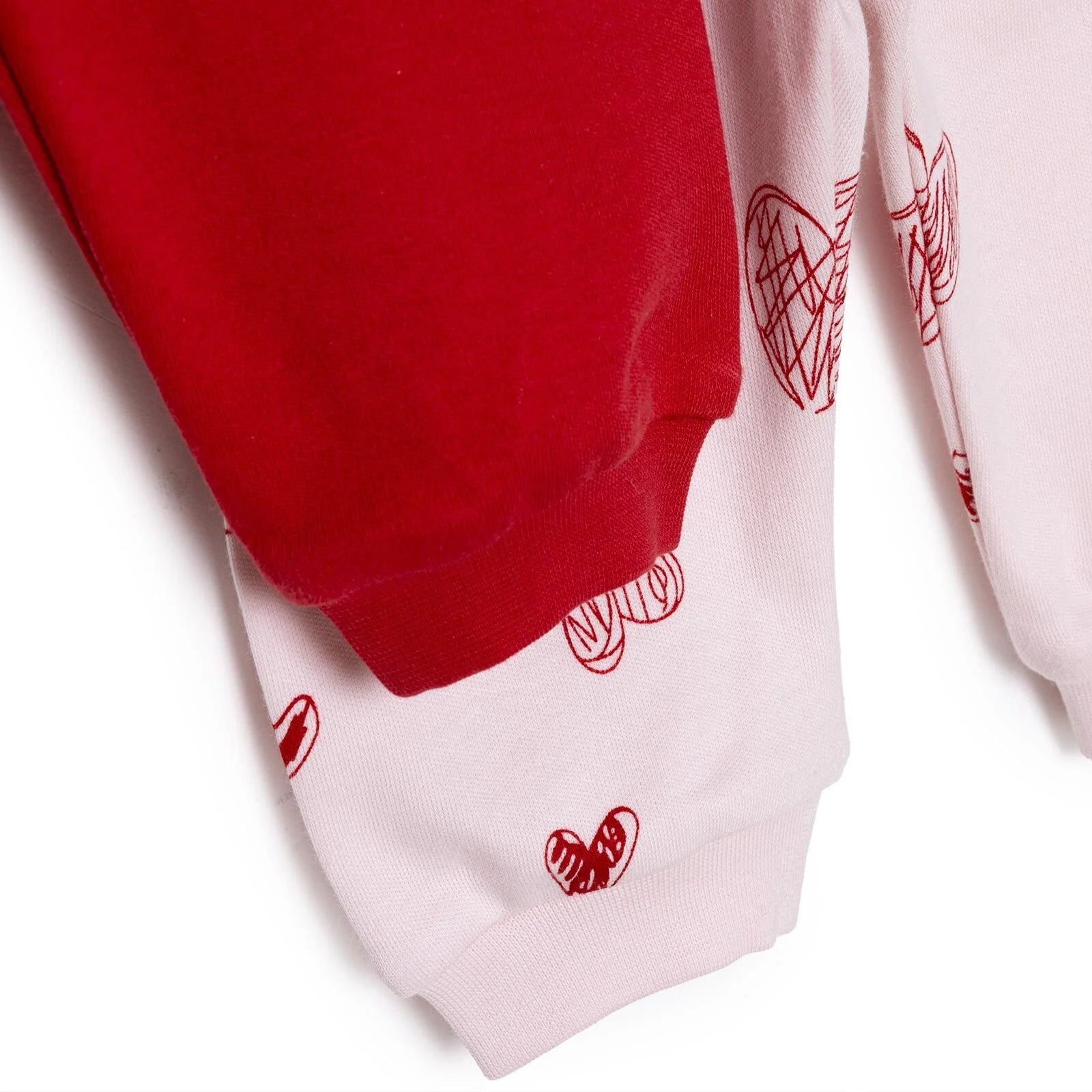 HelloBaby Baby Girl Footless Bottom 2 Pcs - Red - ebebek - Black Friday