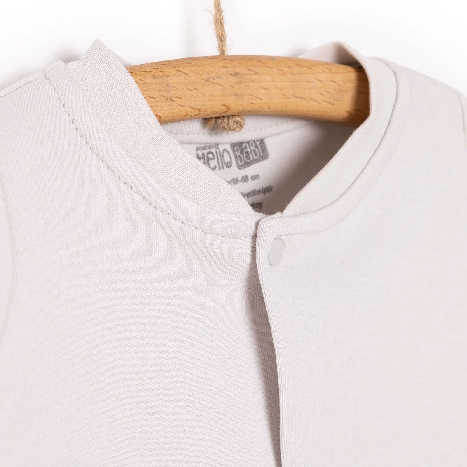 HelloBaby Basic Ribbed Cardigan - Grey - ebebek - Black Friday