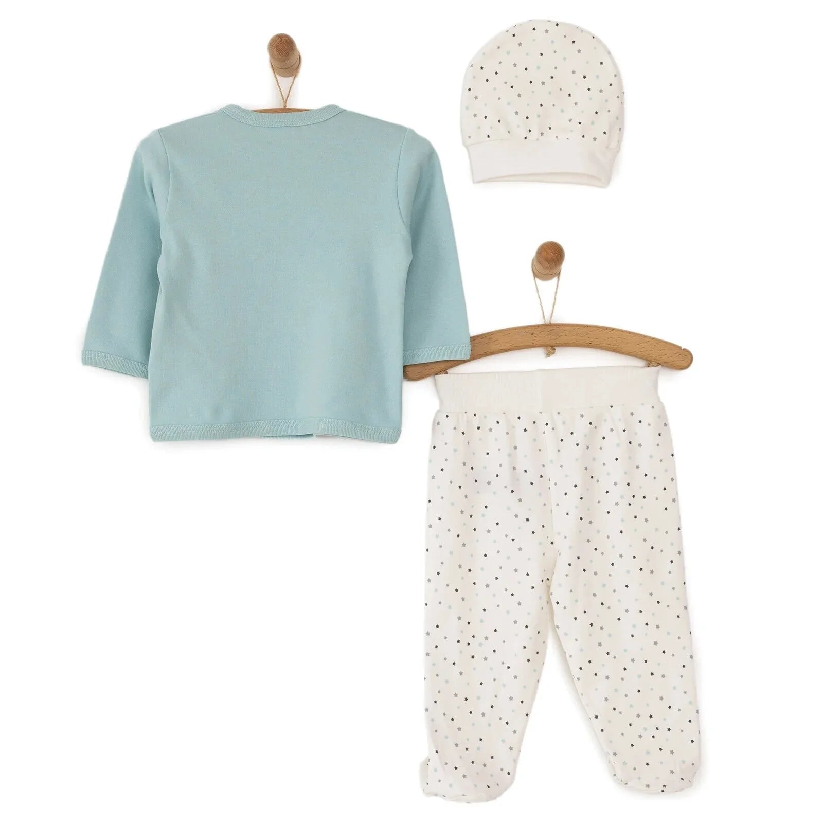 HelloBaby Baby Girl Newborn Set 3 pcs - Ecru - ebebek - Black Friday