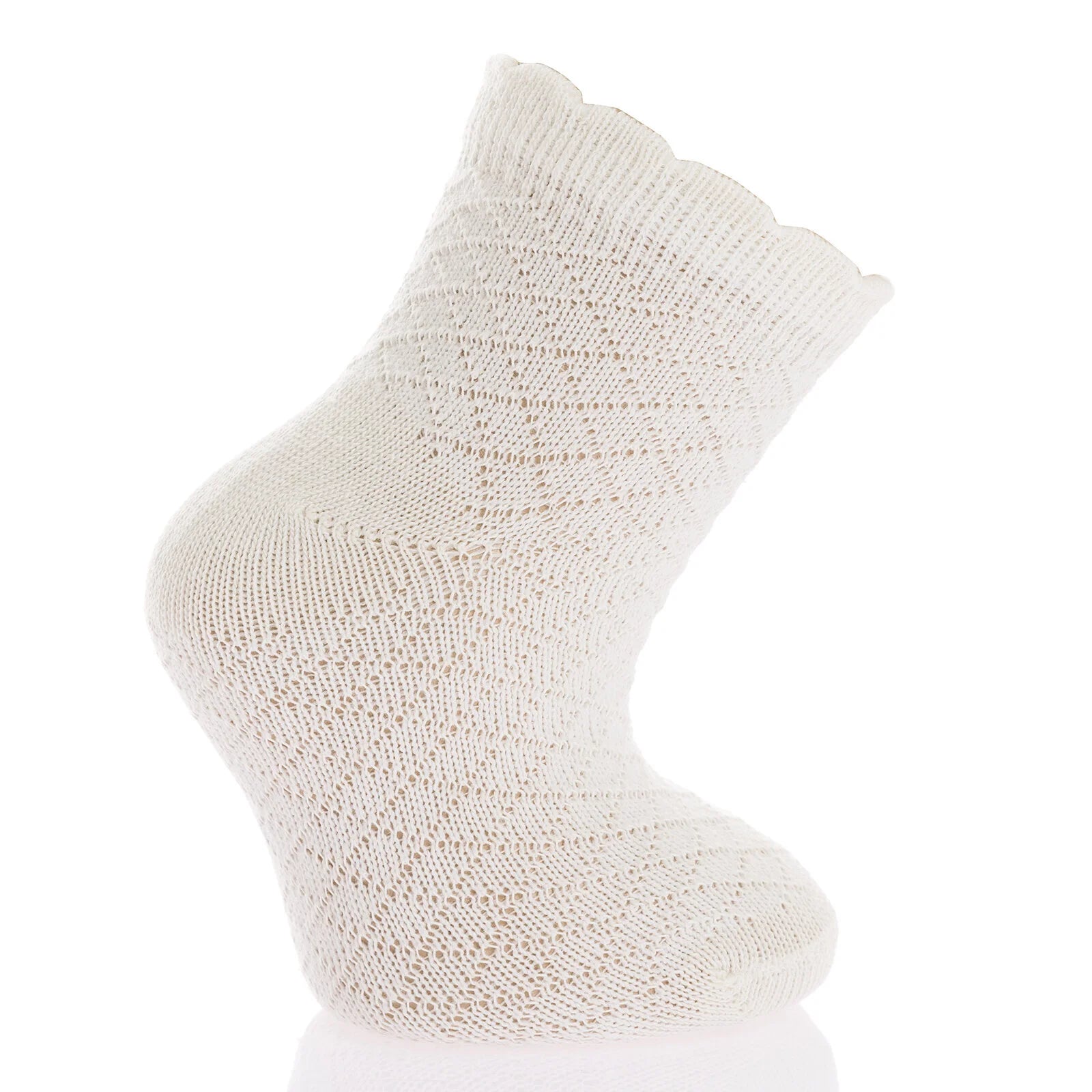 HelloBaby Baby Socks 3 Pack - Ecru - ebebek - Black Friday