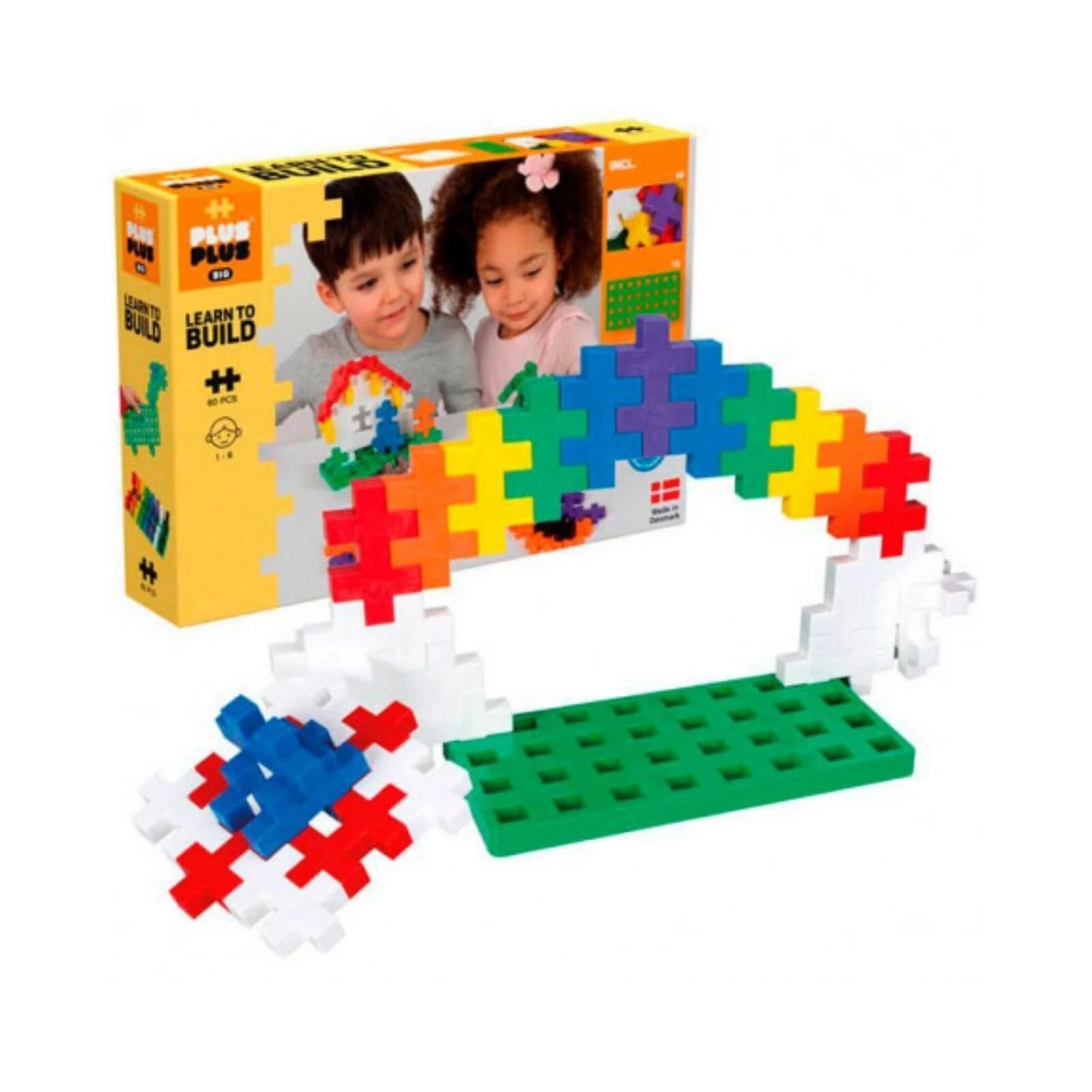 Plus Plus Big Learn to Build 60 pcs - ebebek - Black Friday