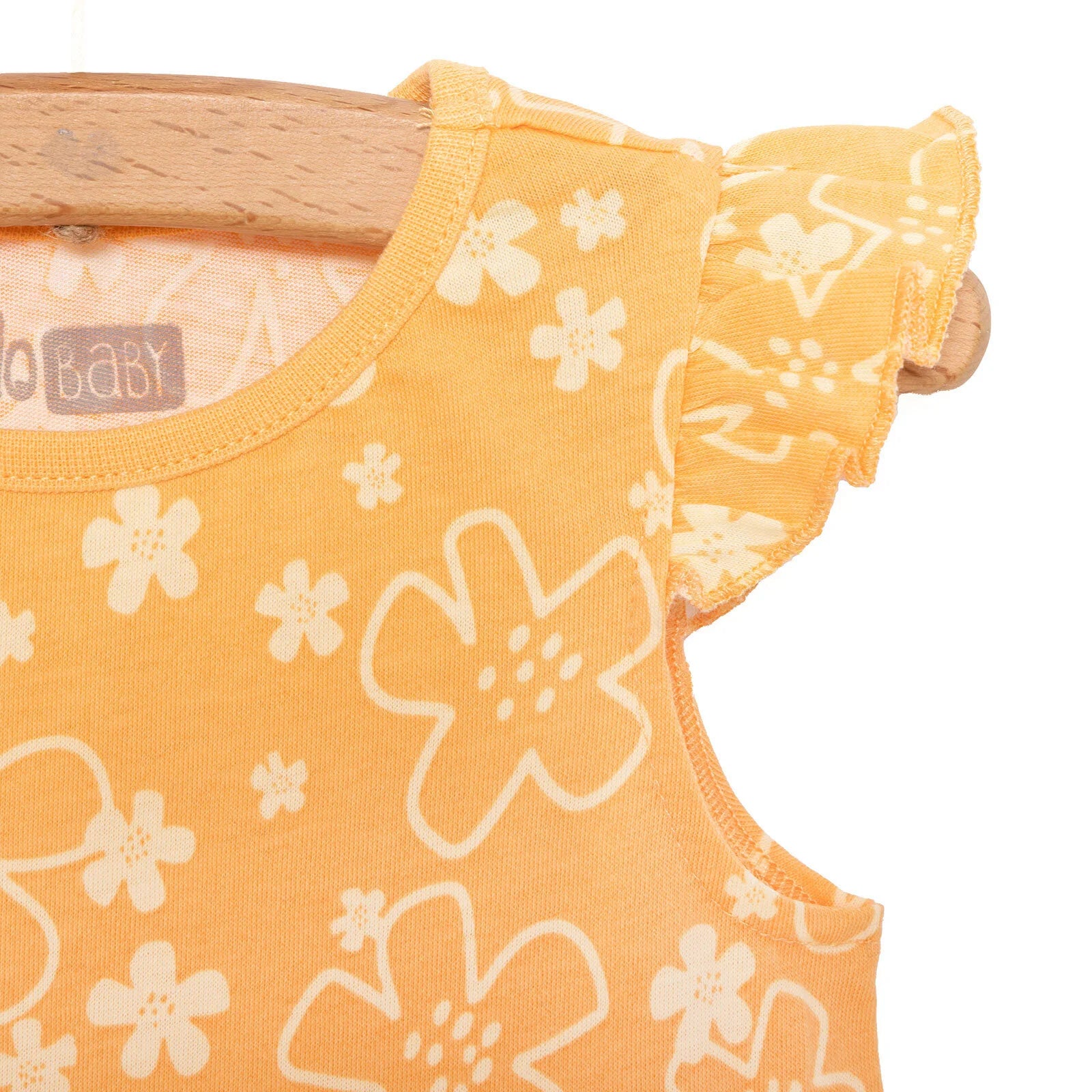 HelloBaby Basic Girl Flowers Printed DreSS - Orange - ebebek - Black Friday