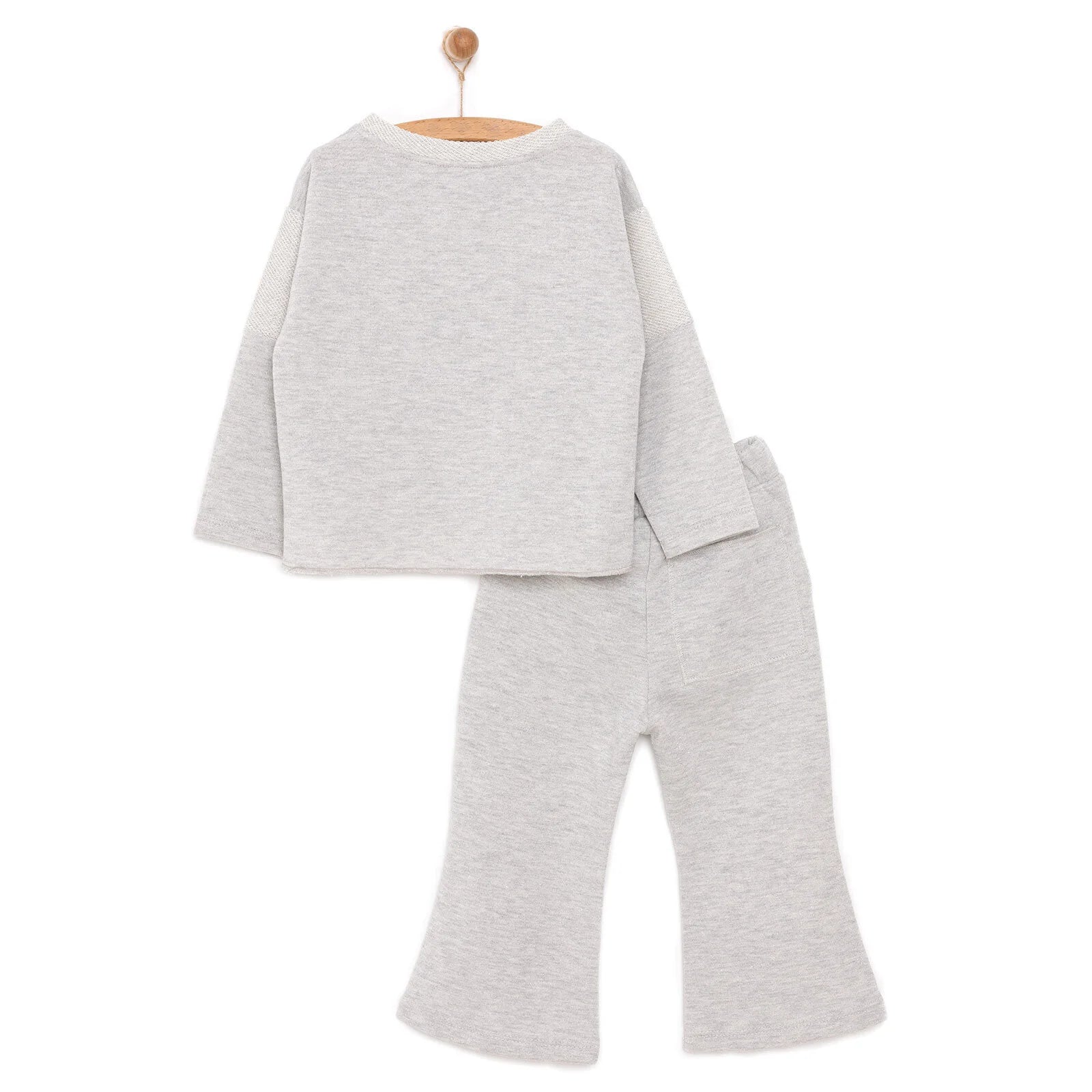 HelloBaby Metallic Girl Jogging Set - Silver - ebebek - Black Friday