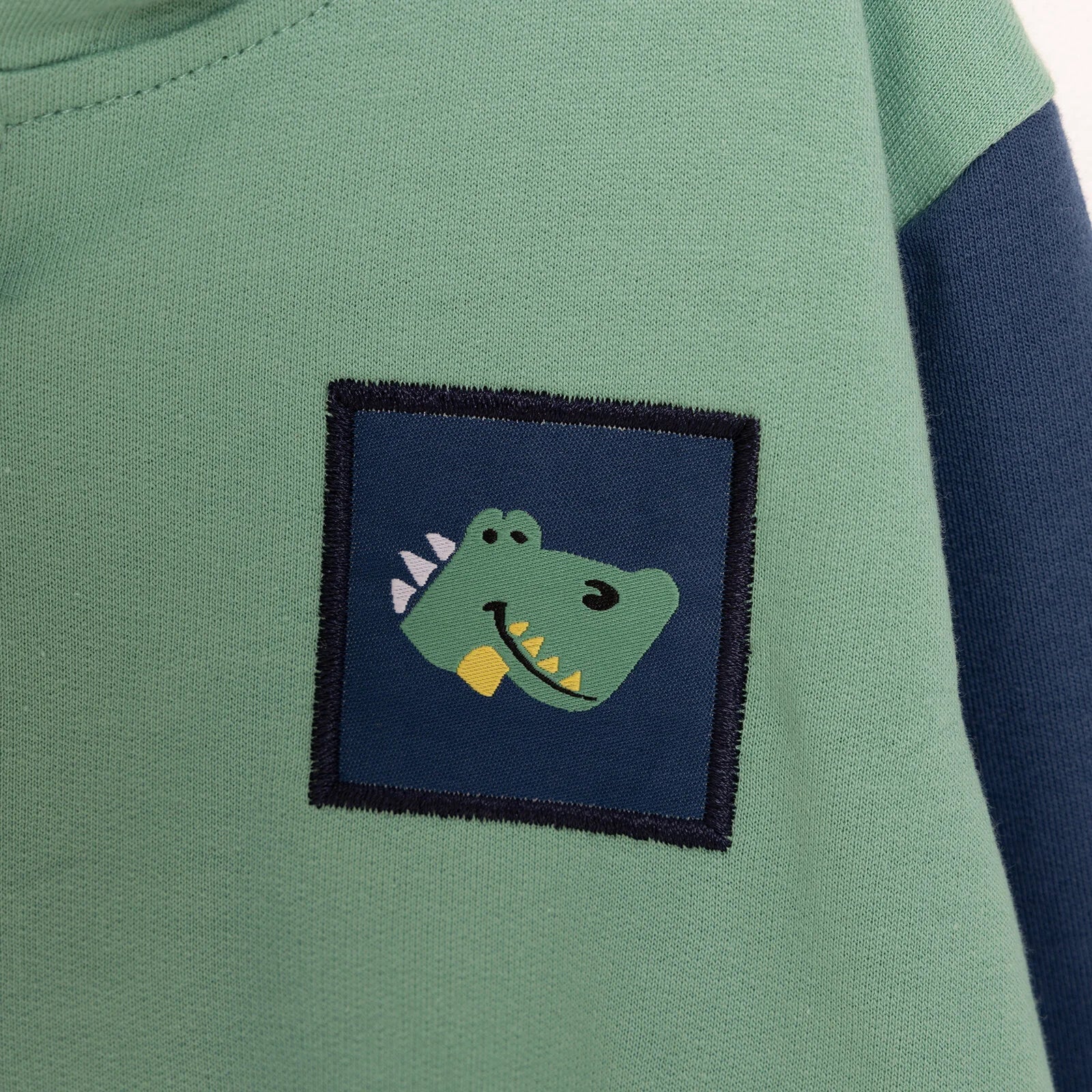 HelloBaby Smiley Dino Baby Boy Cardigan - Turquois - ebebek - Black Friday