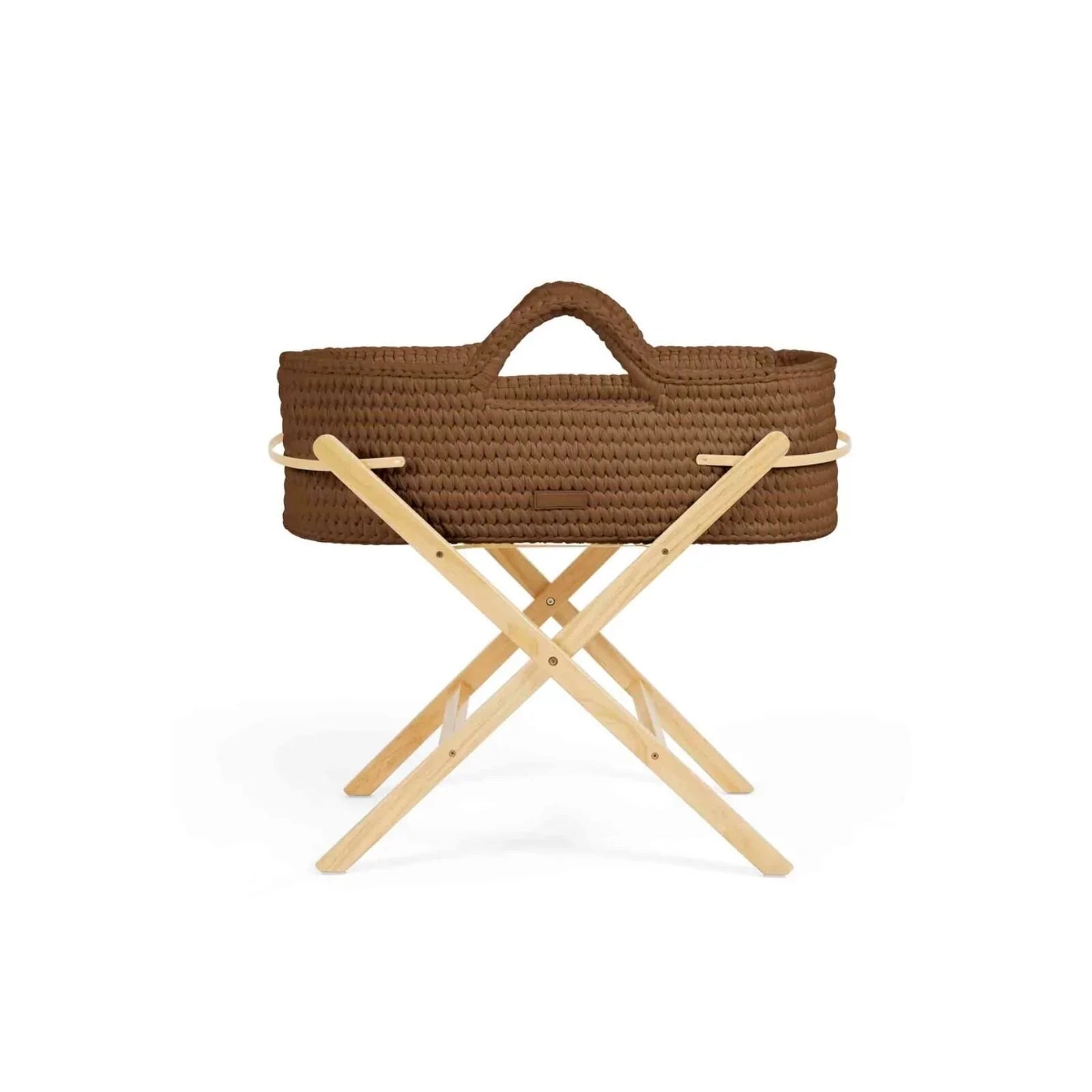 Ickle Bubba Nova Moses Basket & Stand - Mocha & Pine - ebebek - Black Friday