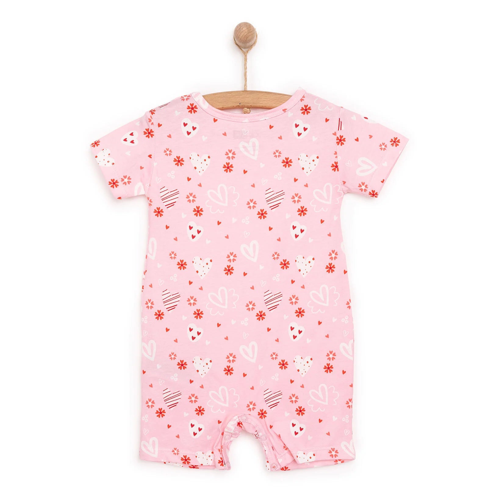 HelloBaby Girl Short Overalls - Pink - ebebek - Black Friday