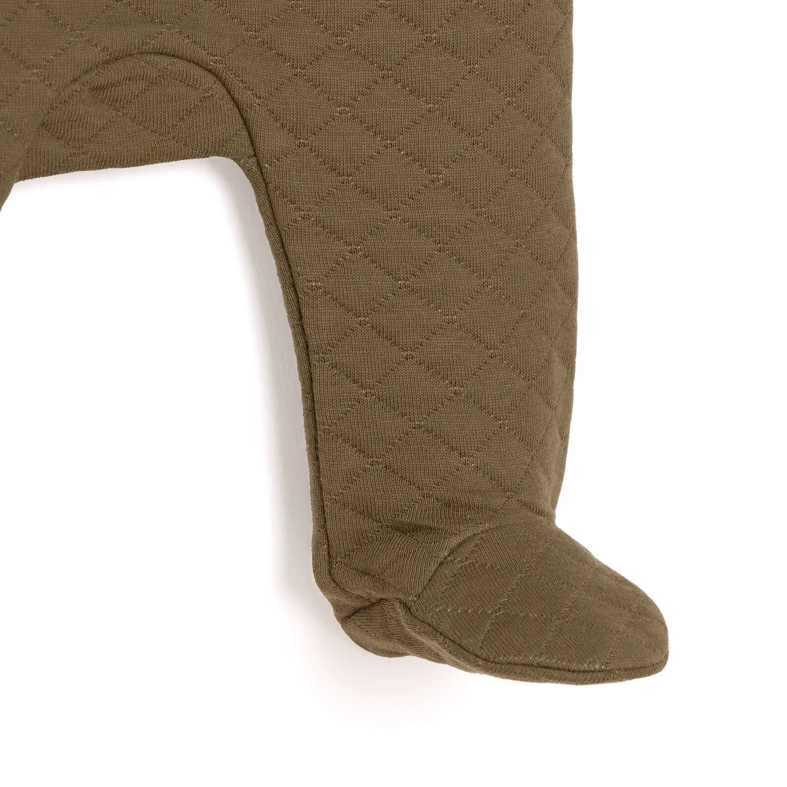 HelloBaby Newborn Quilted Sweatshirt - Footed Bottom - Green - ebebek - Black Friday