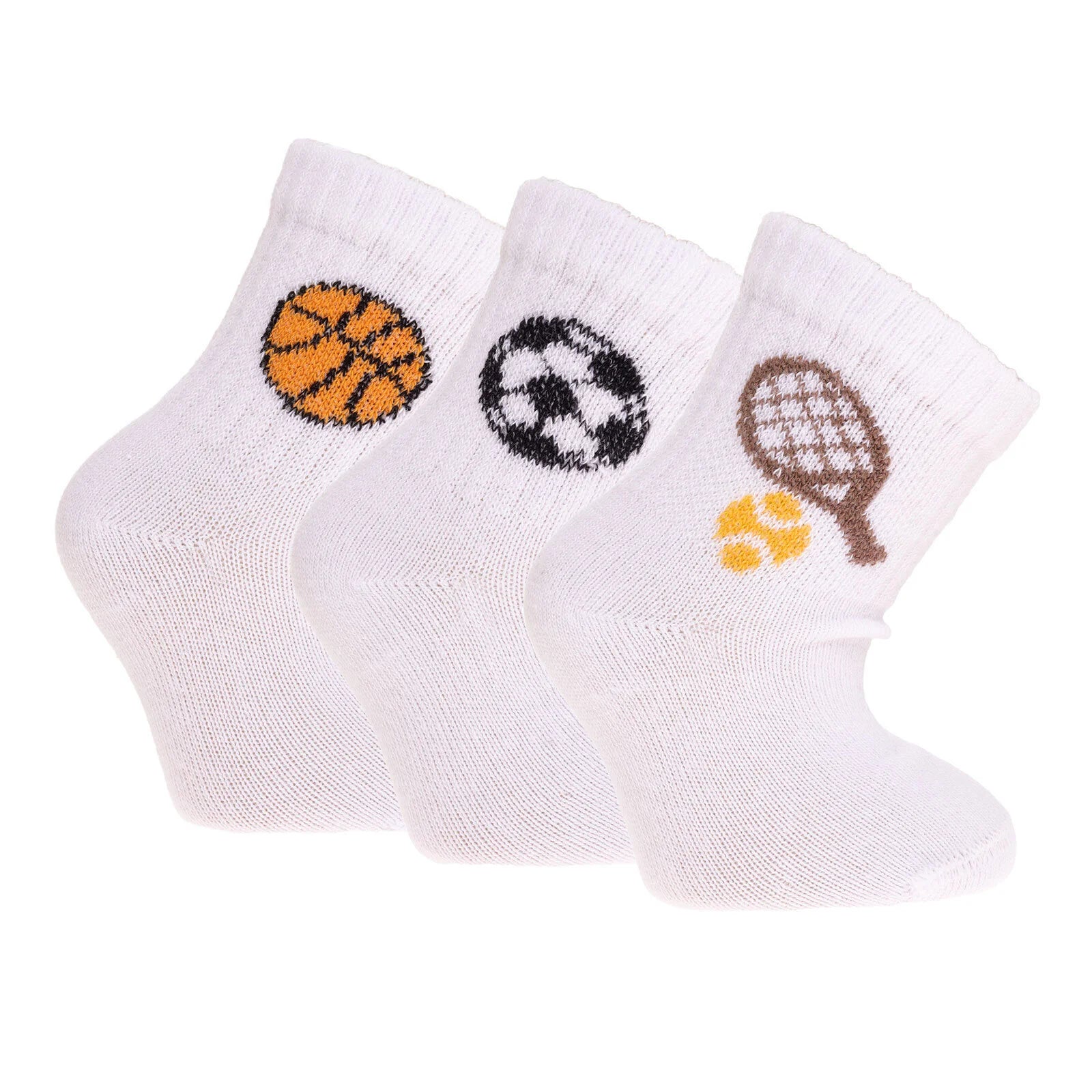 HelloBaby Baby Boy Pack of 3 Socks - White - ebebek - Black Friday