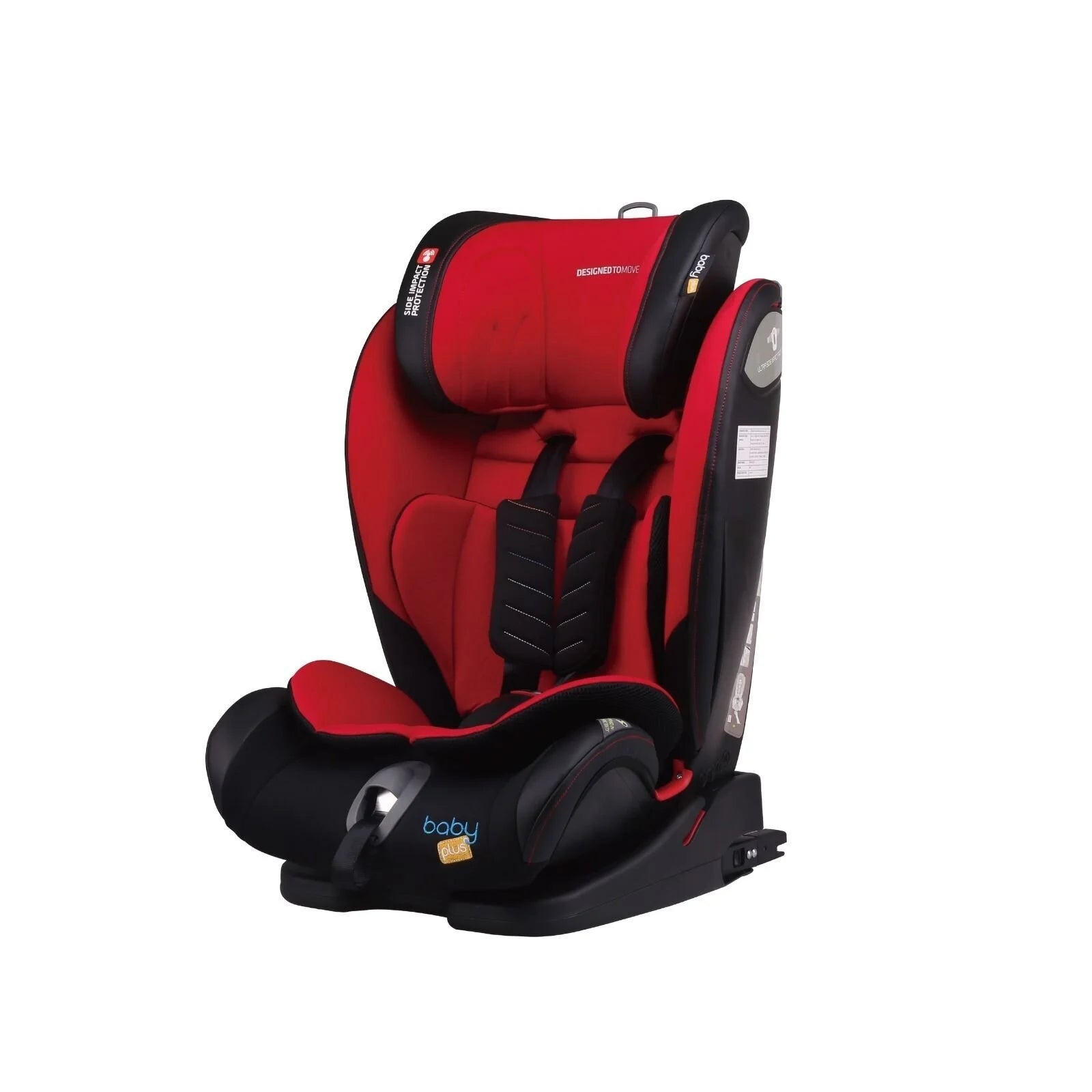 baby plus Secure Group 1/2/3 (9 Months to 12 Years) Car Seat - Red - ebebek - Black Friday