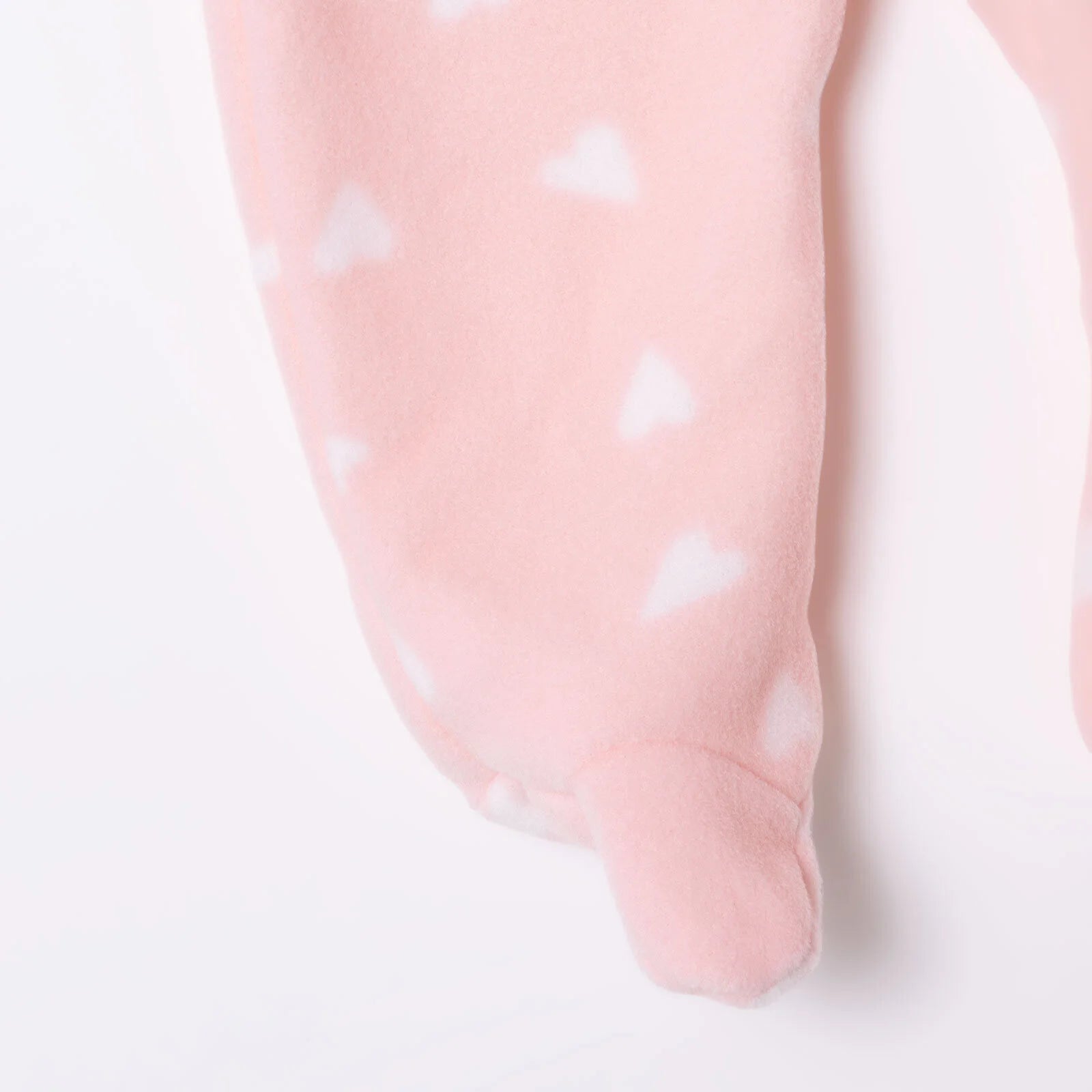 HelloBaby Newborn Polar Footed Jumpsuit - Pink Printed - ebebek - Black Friday