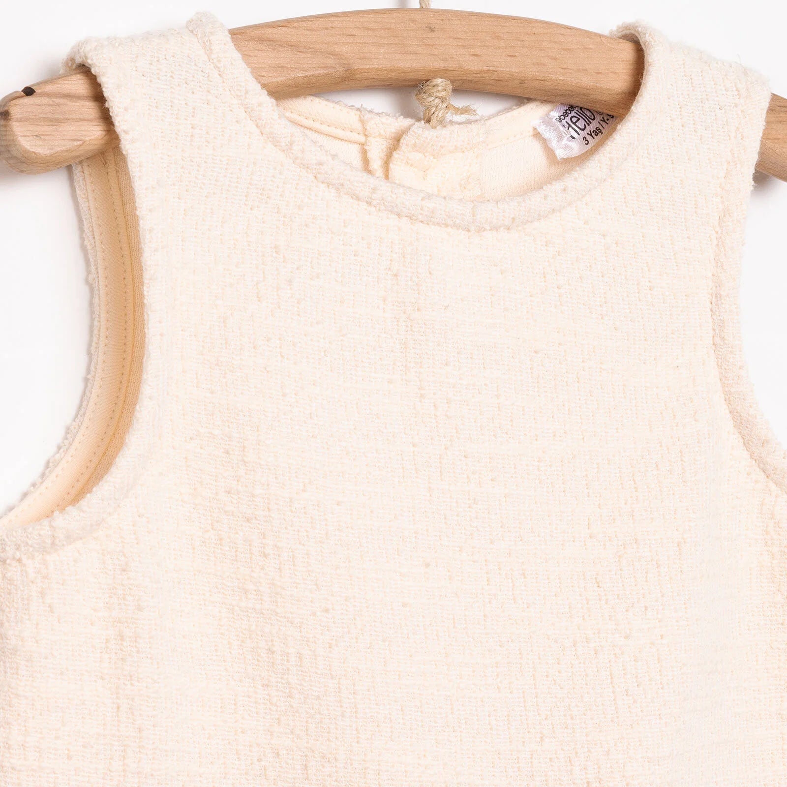 HelloBaby Baby Girl Dress - Ecru - ebebek - Black Friday