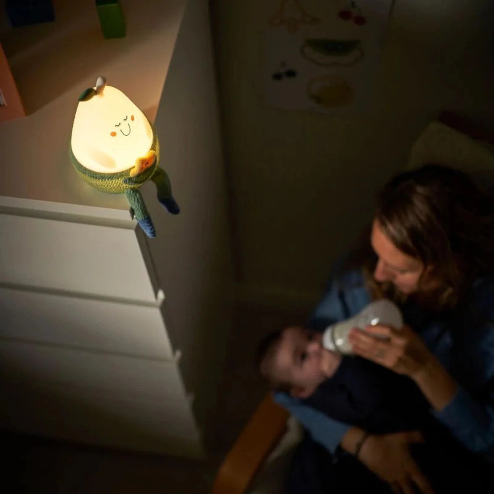 Badabulle Bertille Silicon Glow Rechargable Night Light - ebebek - Black Friday