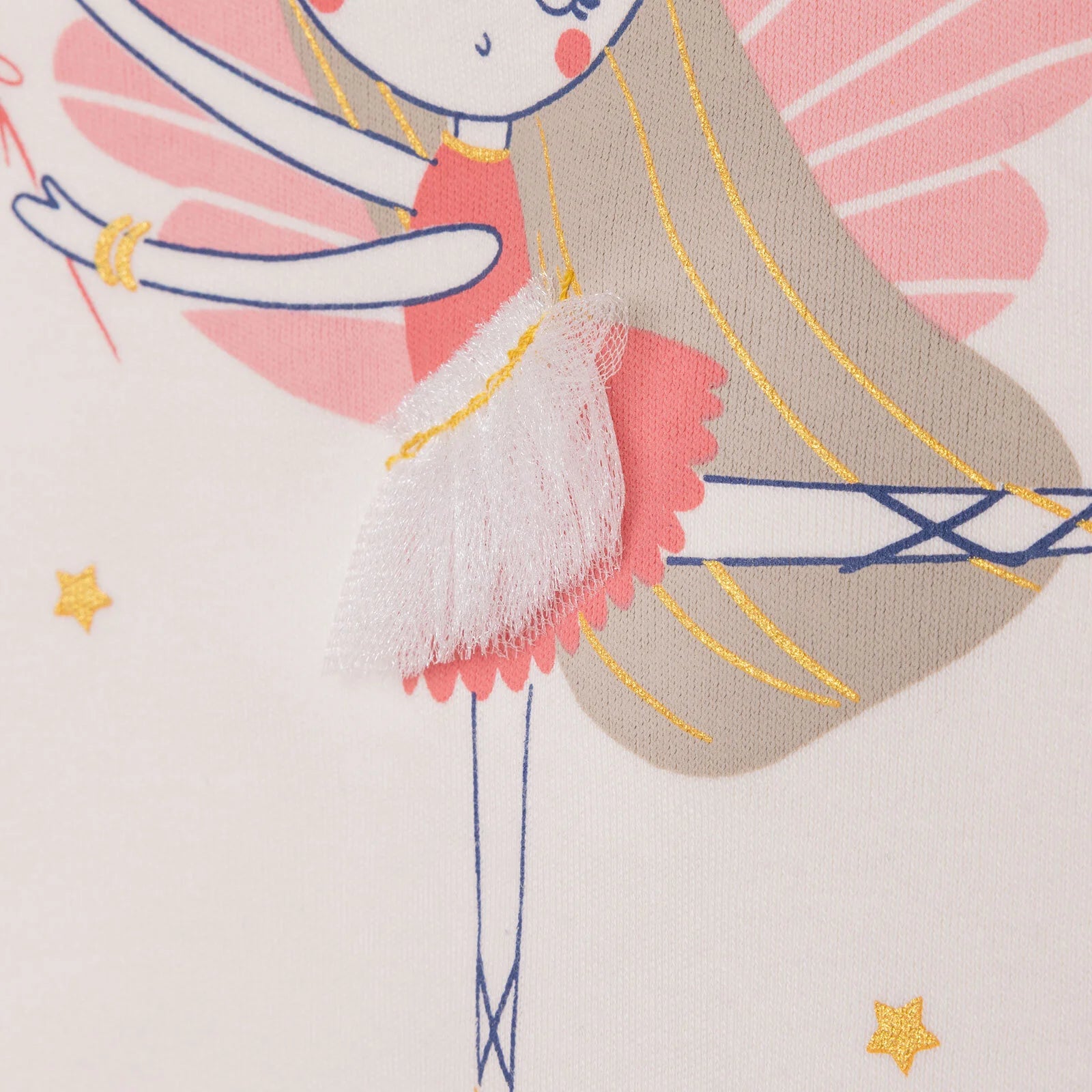 HelloBaby Baby Girl Long Sleeve Pyjamas Set - Ecru - ebebek - Black Friday