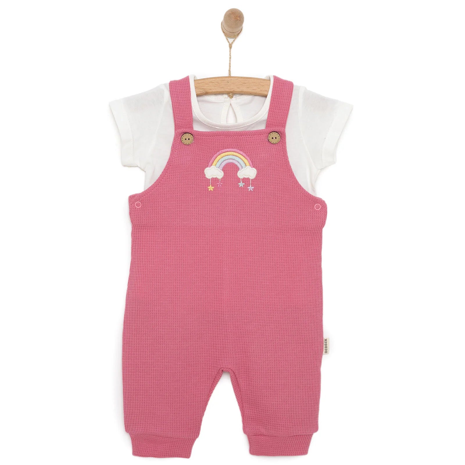 Bebbek Girl Overalls - T-shirt - Ecru - ebebek - Black Friday