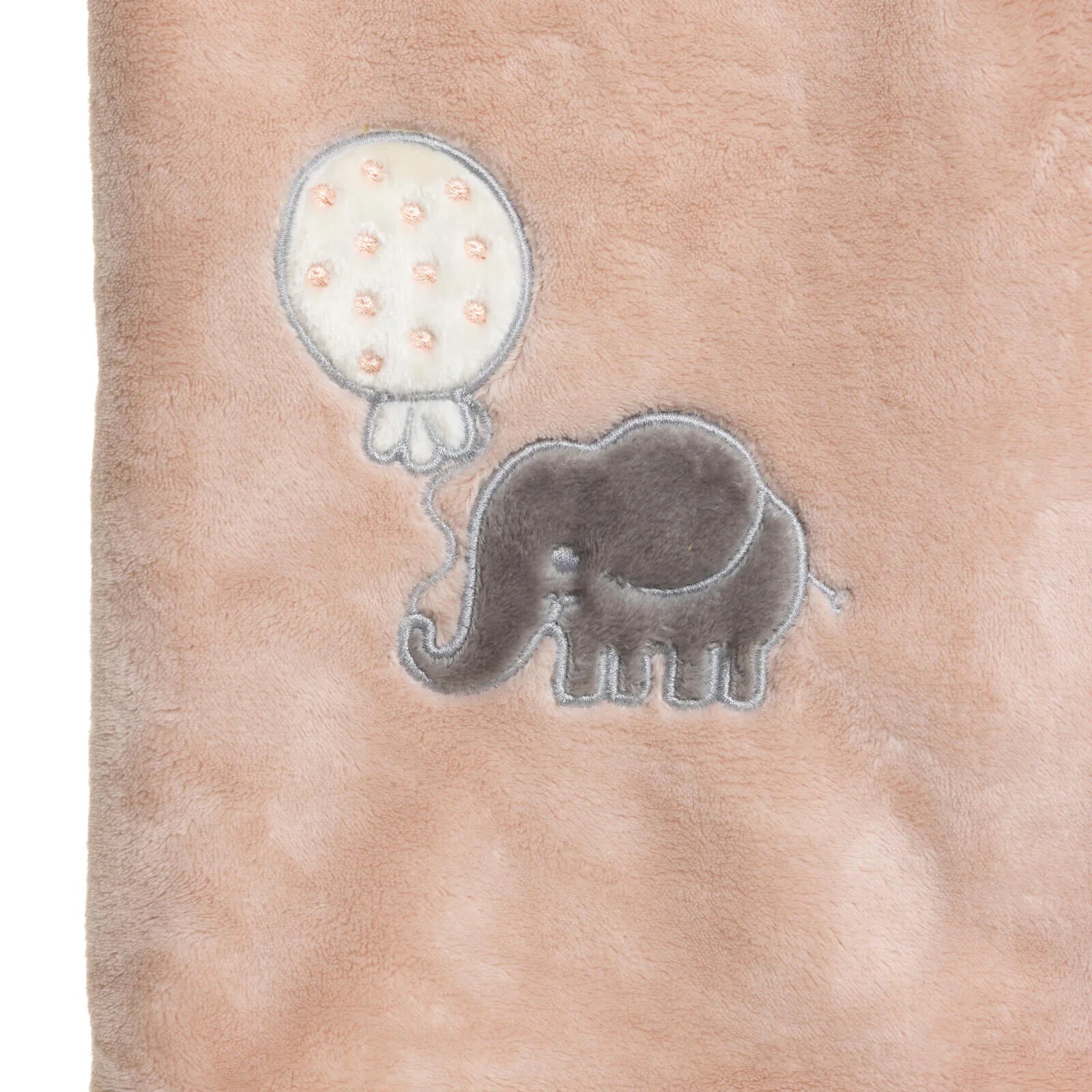 Mollia Welsoft Embroidered Baby Girl Blanket 80x100cm - Pink - ebebek - Black Friday