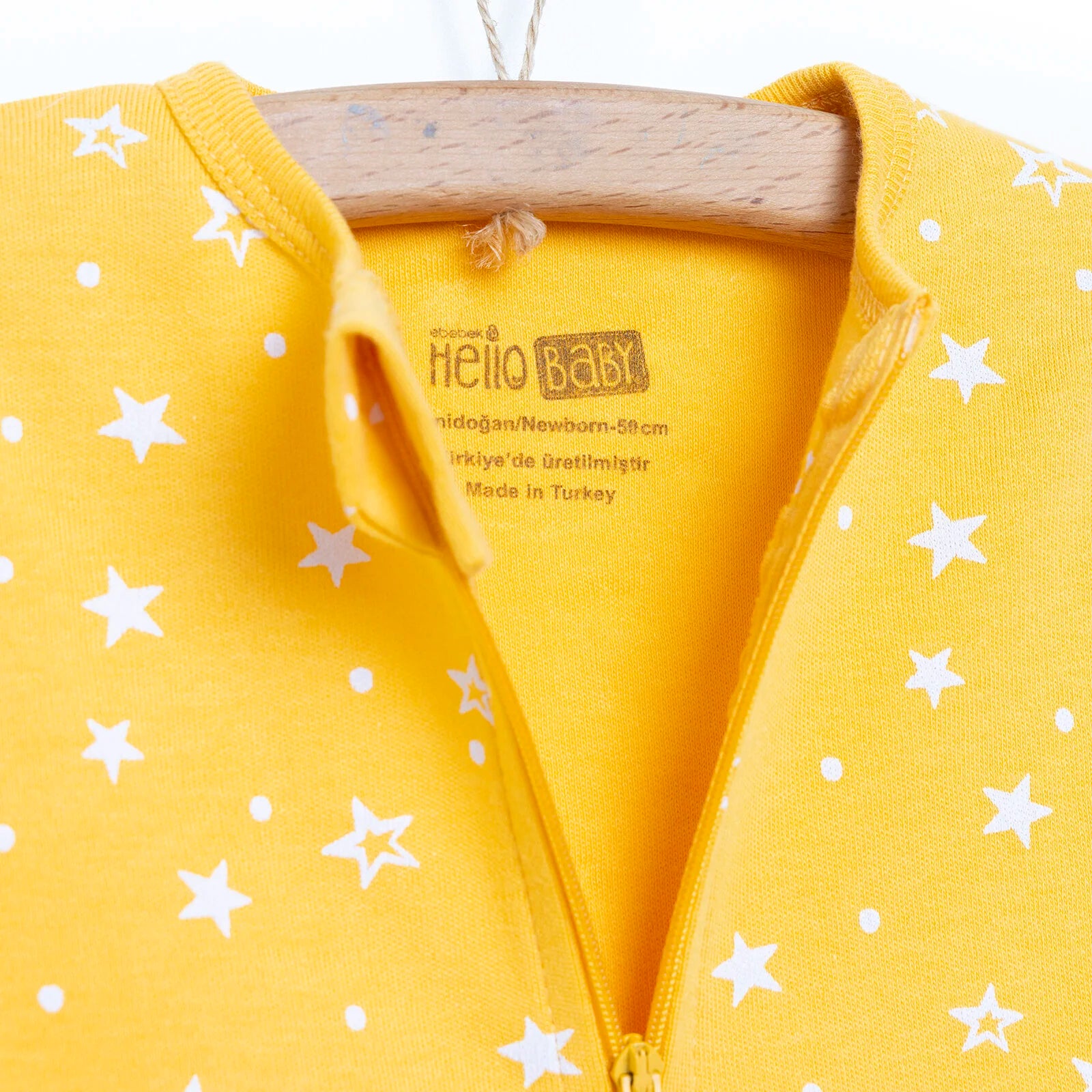 HelloBaby Newborn Footed Jumpsuit - Yellow - ebebek - Black Friday