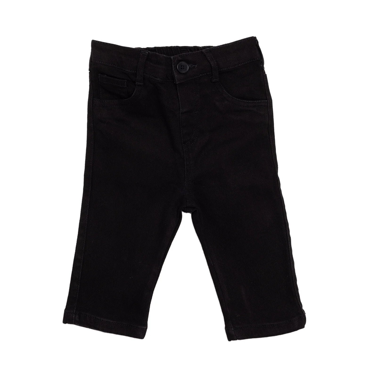 HelloBaby Basic Elastic Denim Pants - Black - ebebek - Black Friday