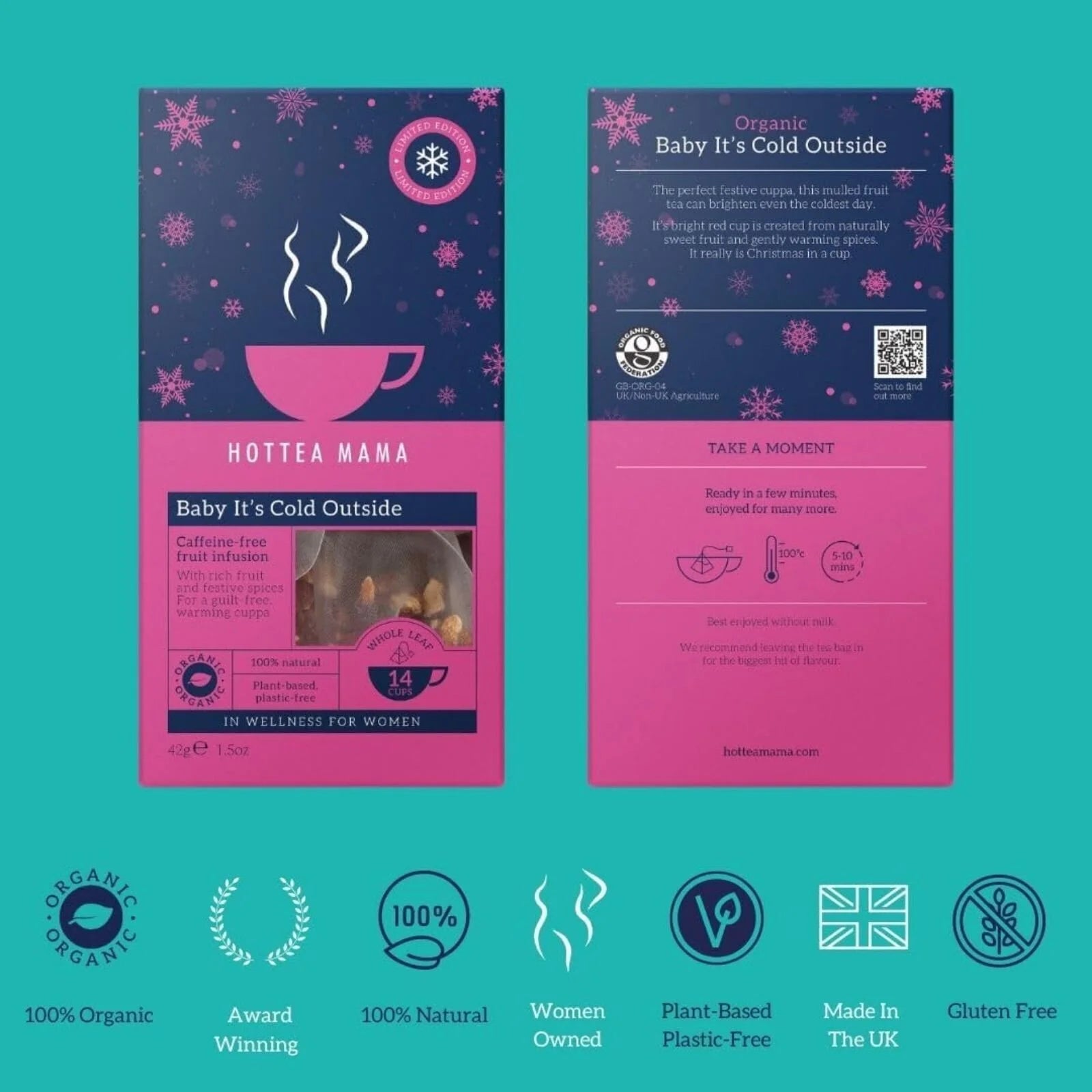 HotTea Mama Organic Baby It's Cold Outside - ebebek - Black Friday