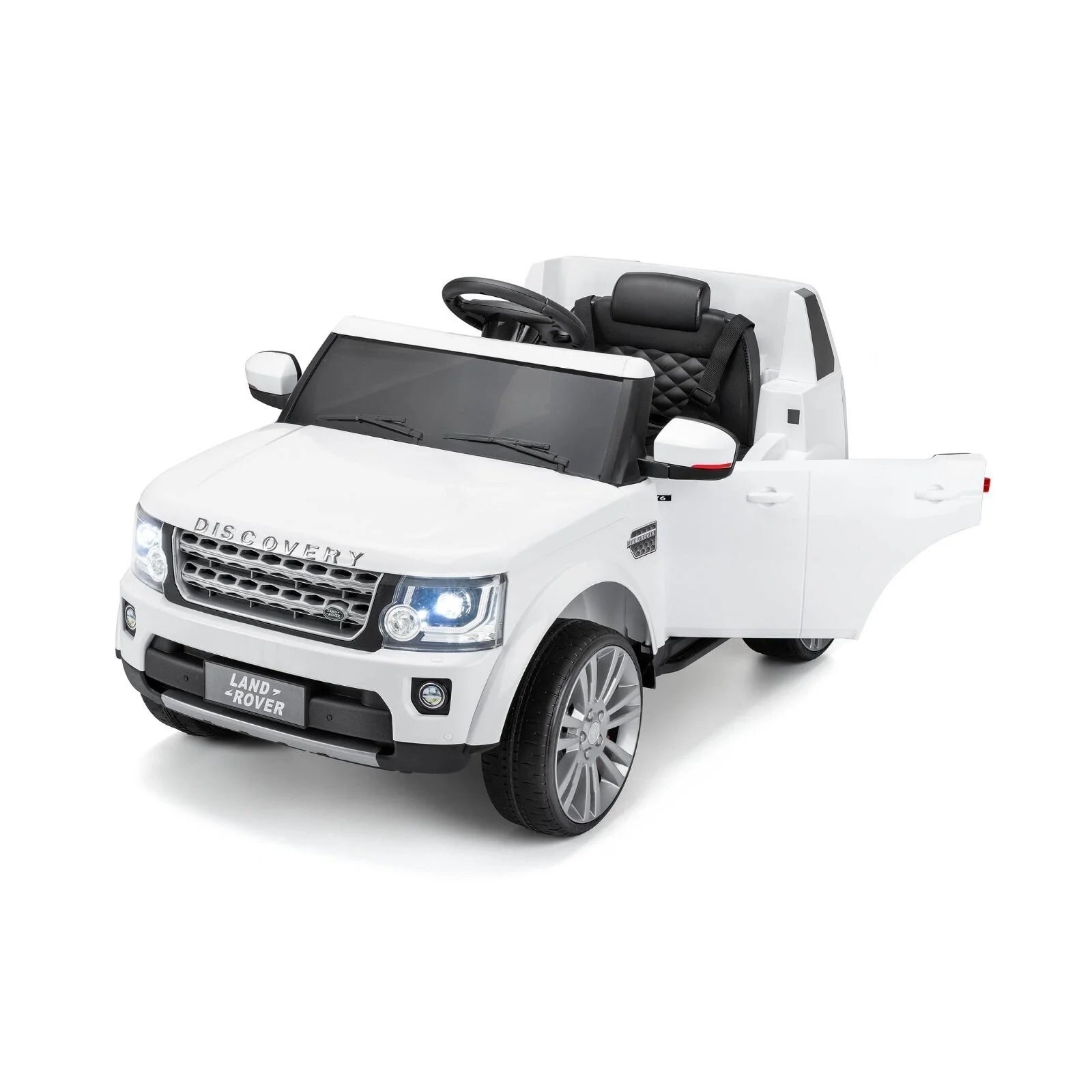Xootz Land Rover Discovery 12v Ride On - White - ebebek - Black Friday
