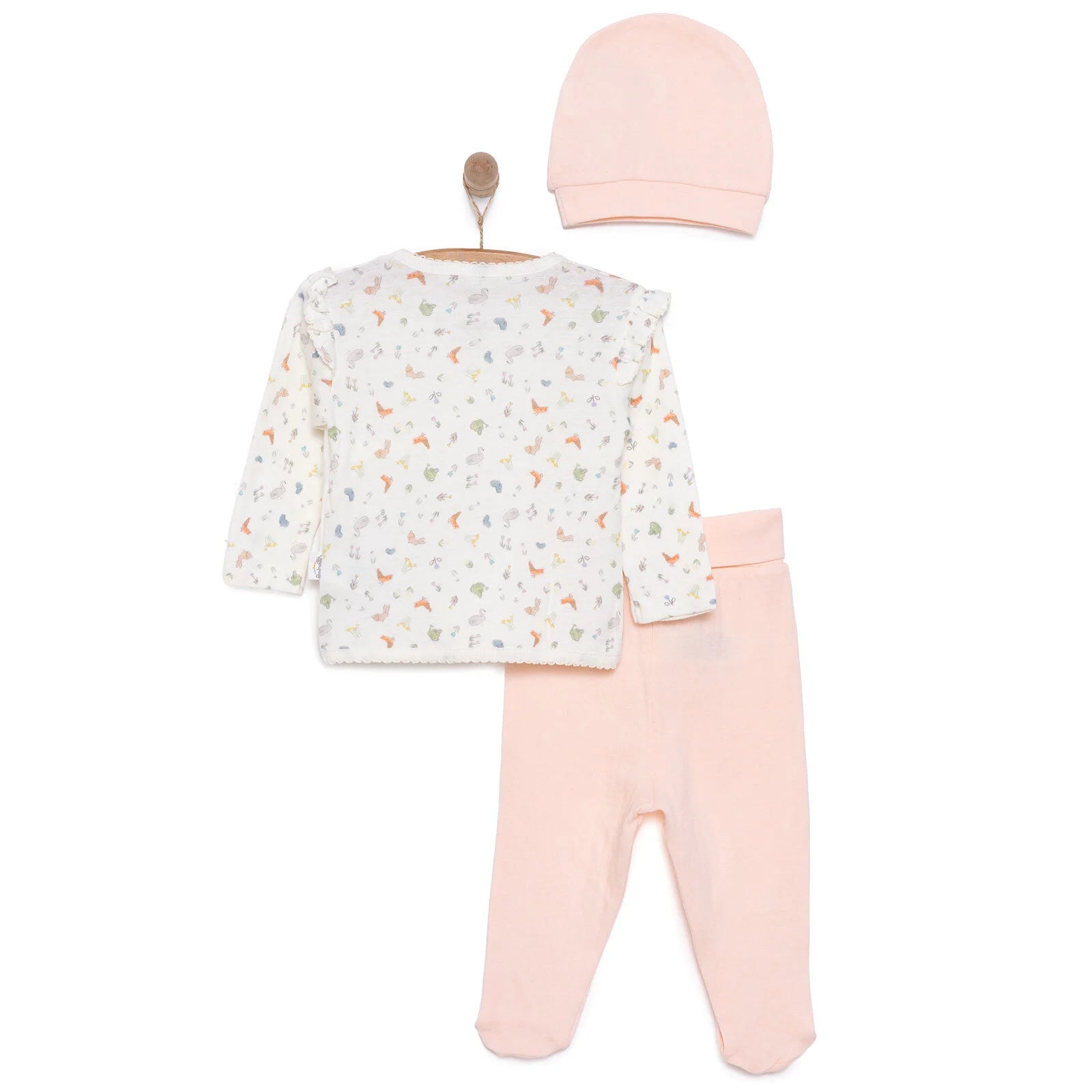 Bebetto Newborn Set 5 pcs - Light Pink - ebebek - Black Friday