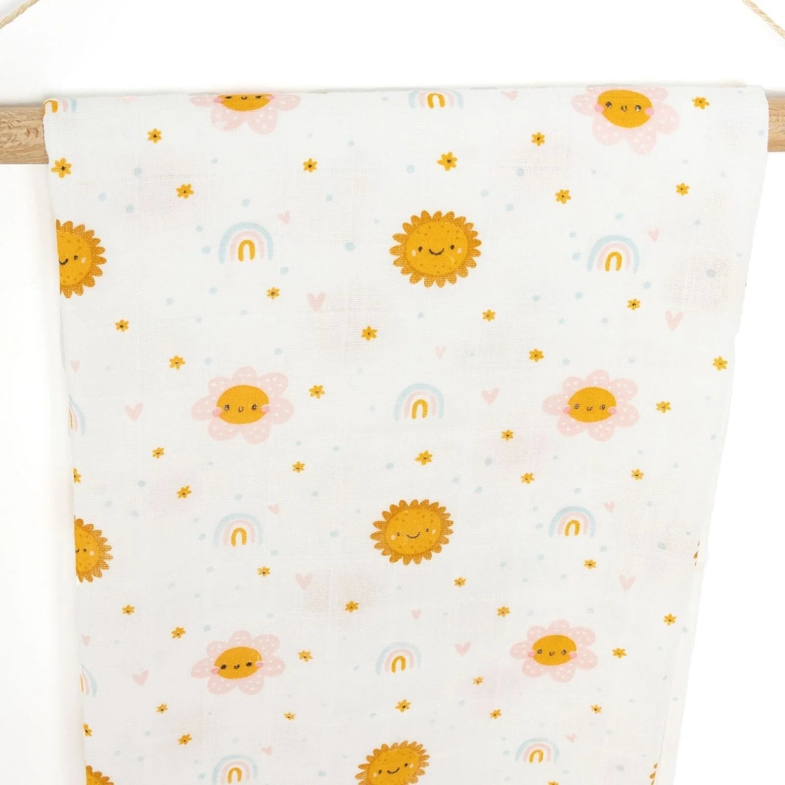 Little Dreams Girl Muslin Blanket - Yellow - ebebek - Black Friday