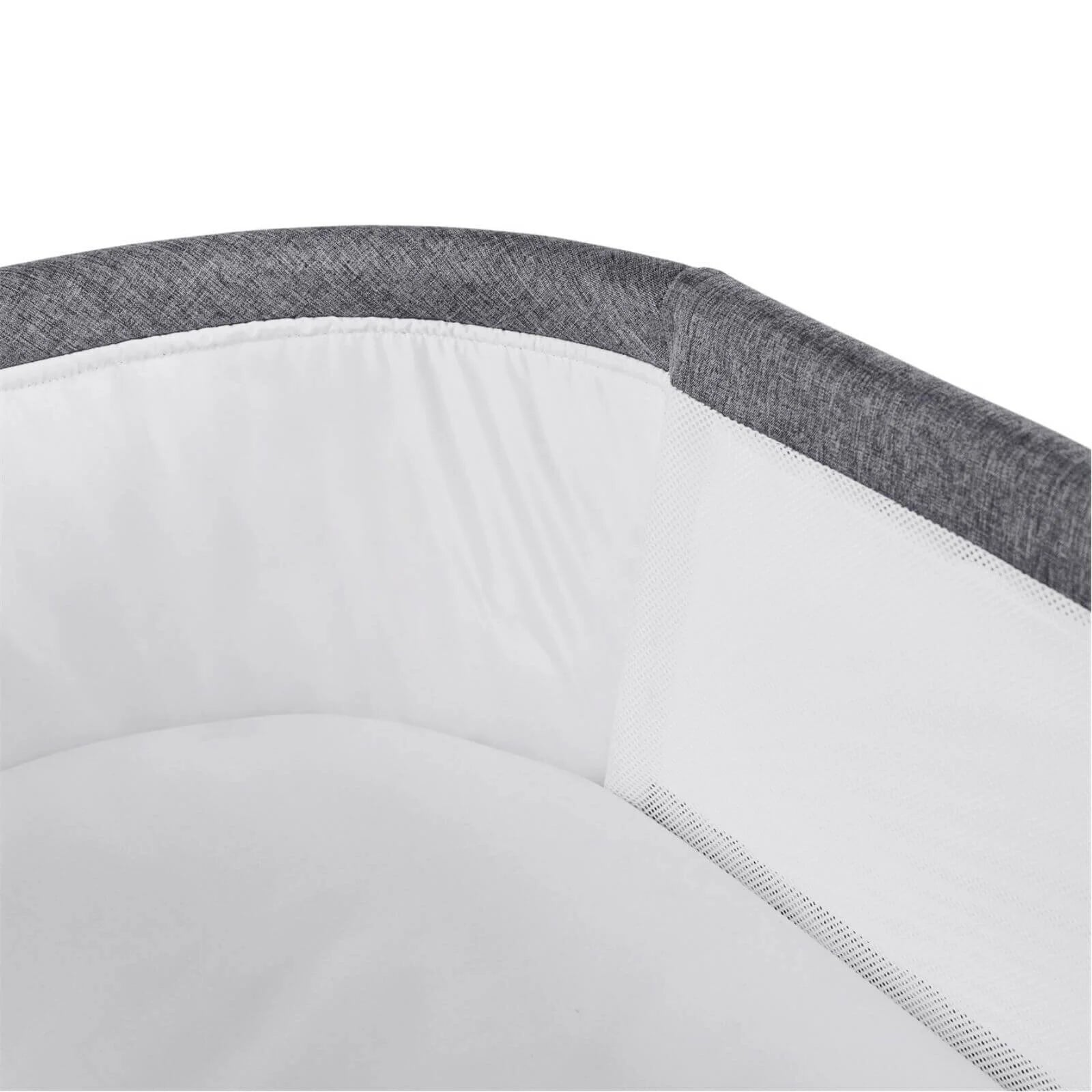 Ickle Bubba Drift Gliding Crib - Ash Grey - ebebek - Black Friday