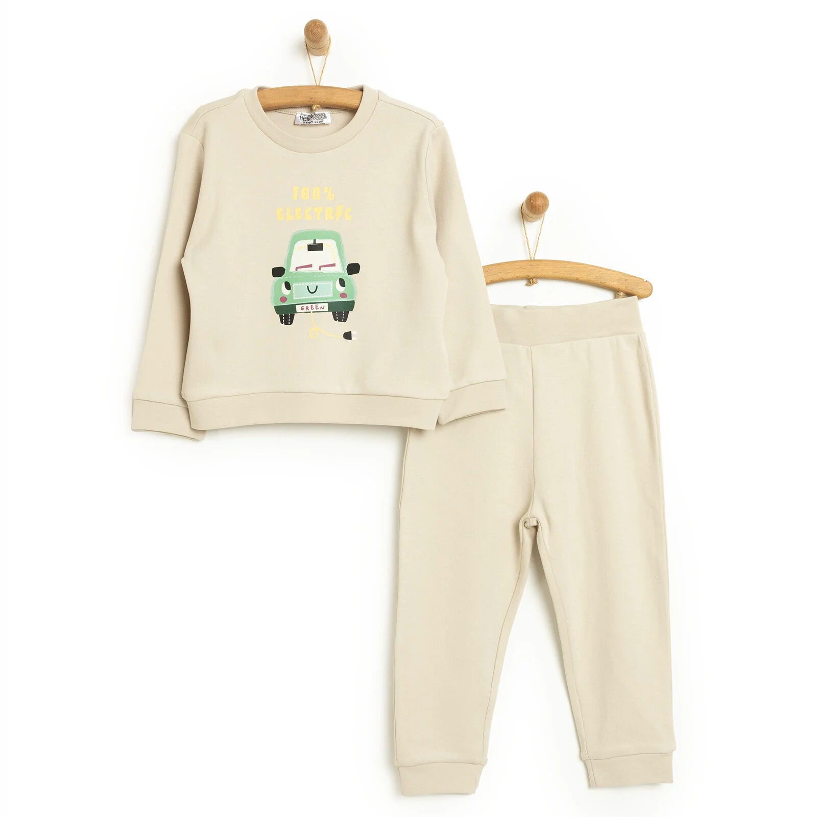 HelloBaby Baby Boy Joggers - Beige - ebebek - Black Friday