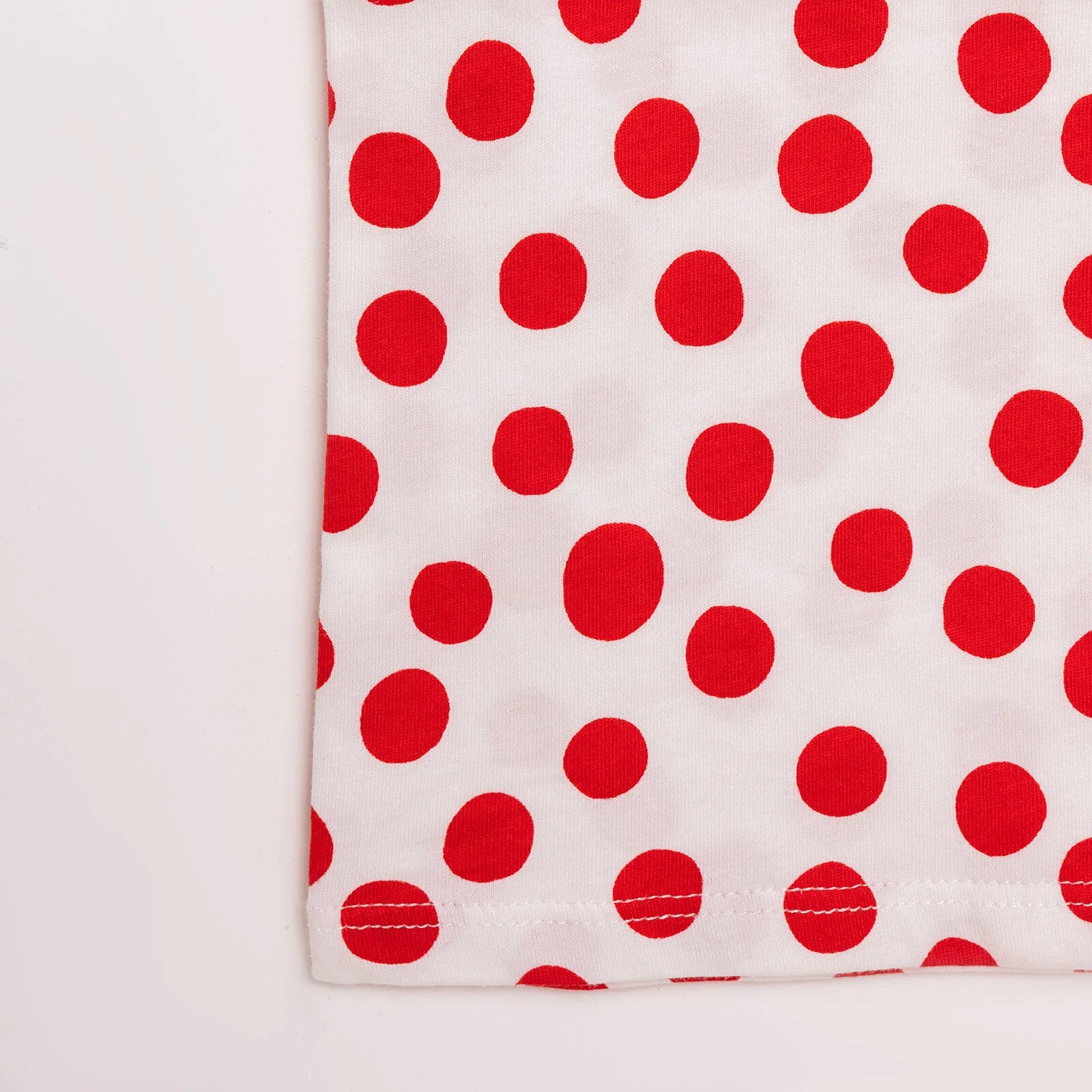 HelloBaby Basic Girl Polka Dot Patterned Tshirt - Red - ebebek - Black Friday