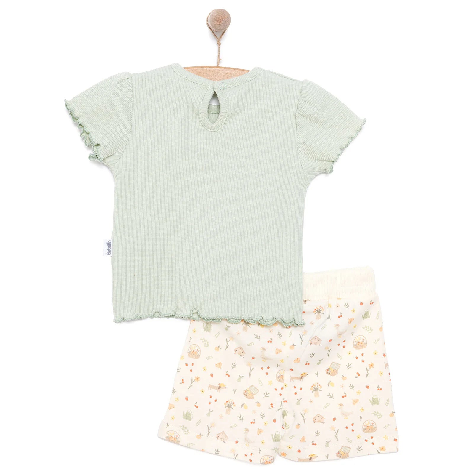 Bebetto Newborn Cute Duck Tshirt - Short - Multicolour - ebebek - Black Friday