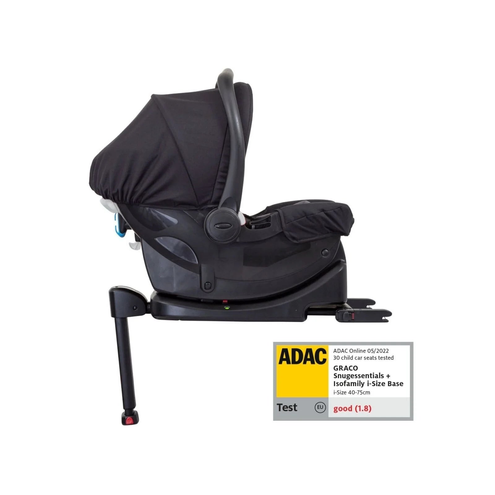 Graco SnugEssentials i - Size R129 Infant Car Seat - Midnight Black - ebebek - Black Friday