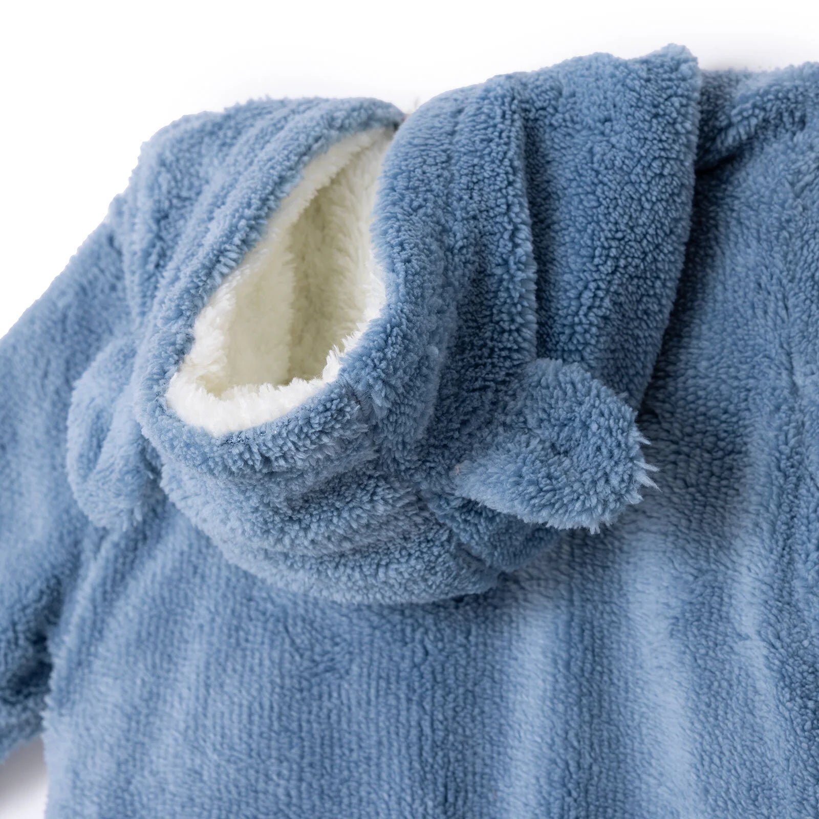 Midimod Newborn Welsoft Footless Jumpsuit - Blue - ebebek - Black Friday