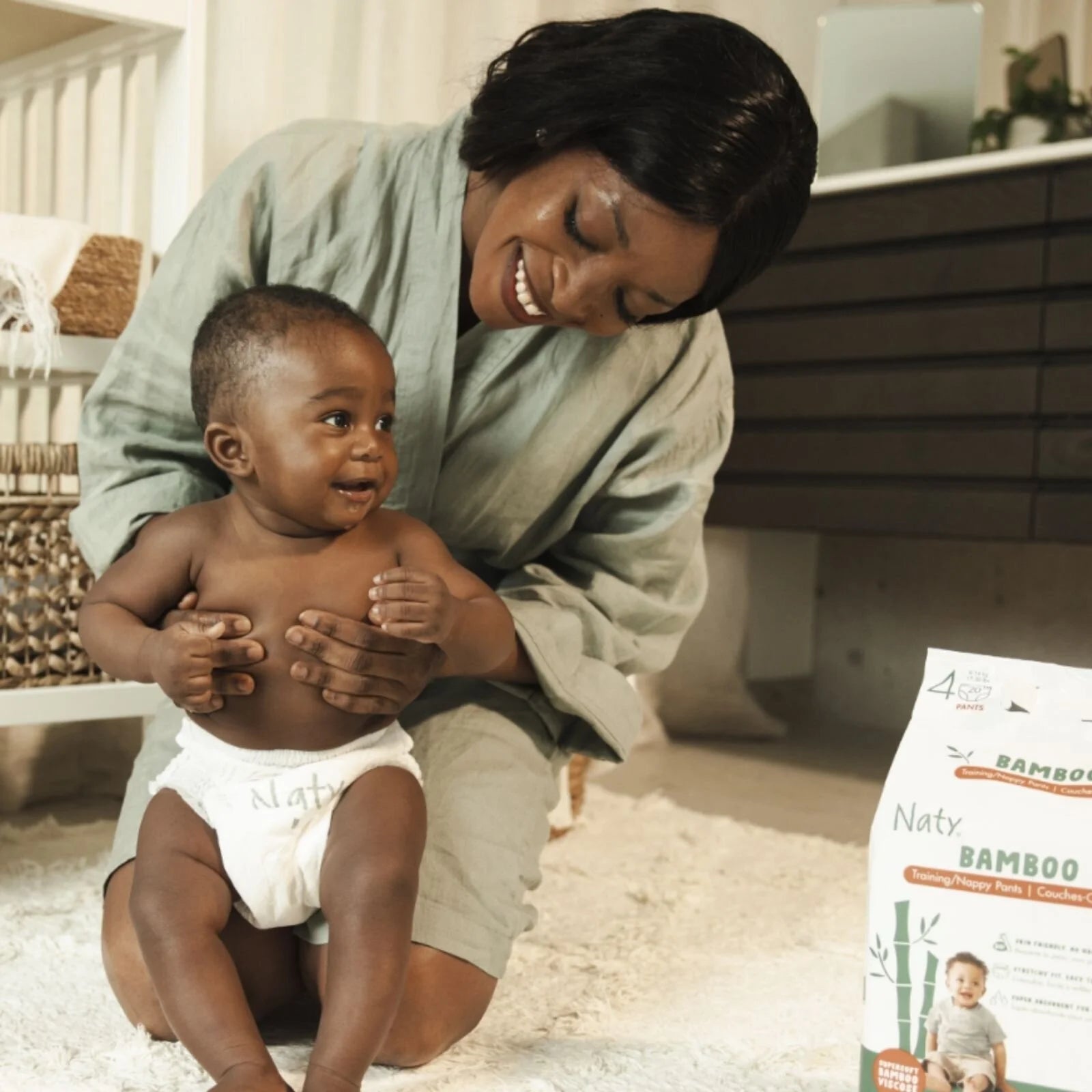 Naty Bamboo Viscose Nappy Pants Size 7 - 16 nappies - ebebek - Black Friday