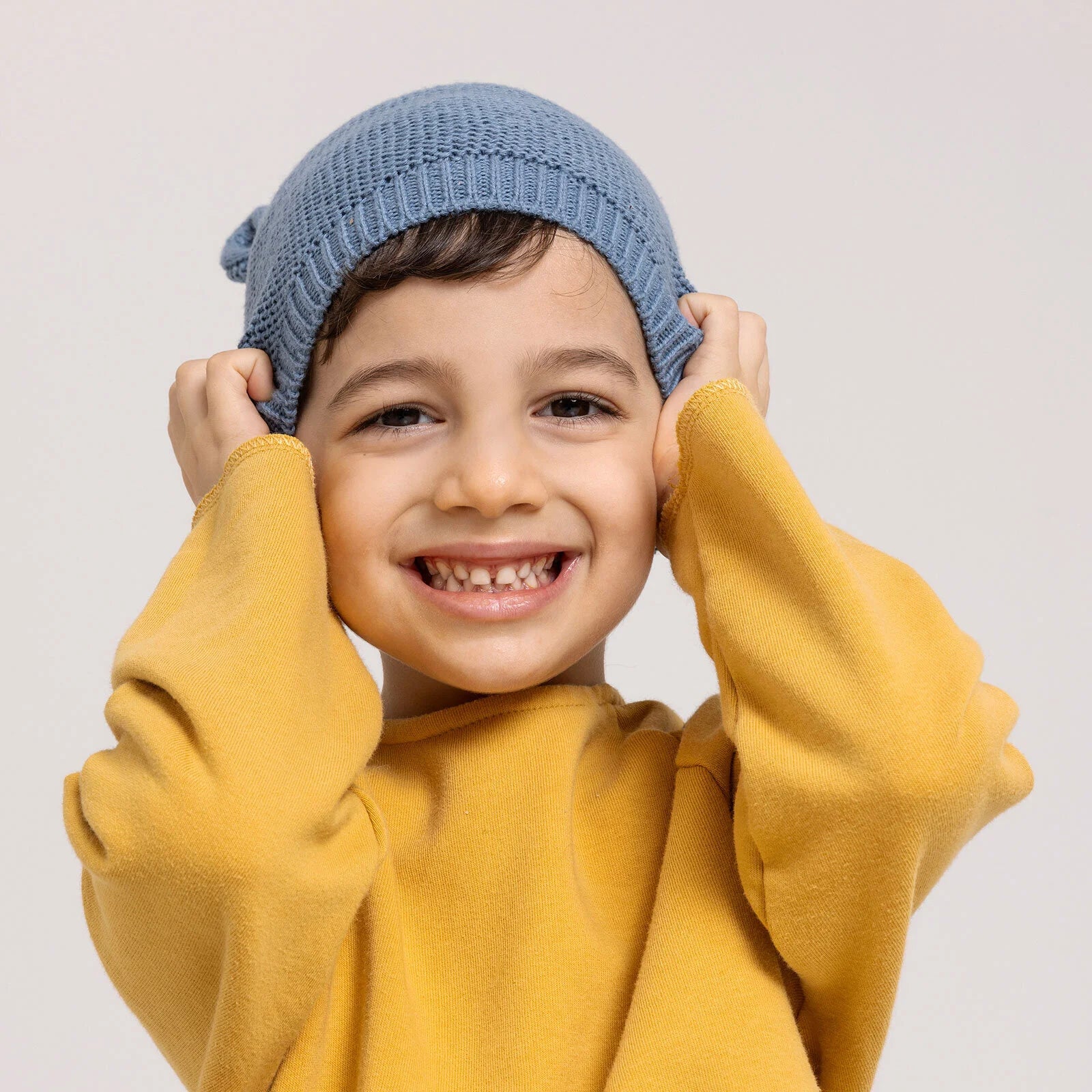 Little Plane Boy Beanie - Light Blue - ebebek - Black Friday