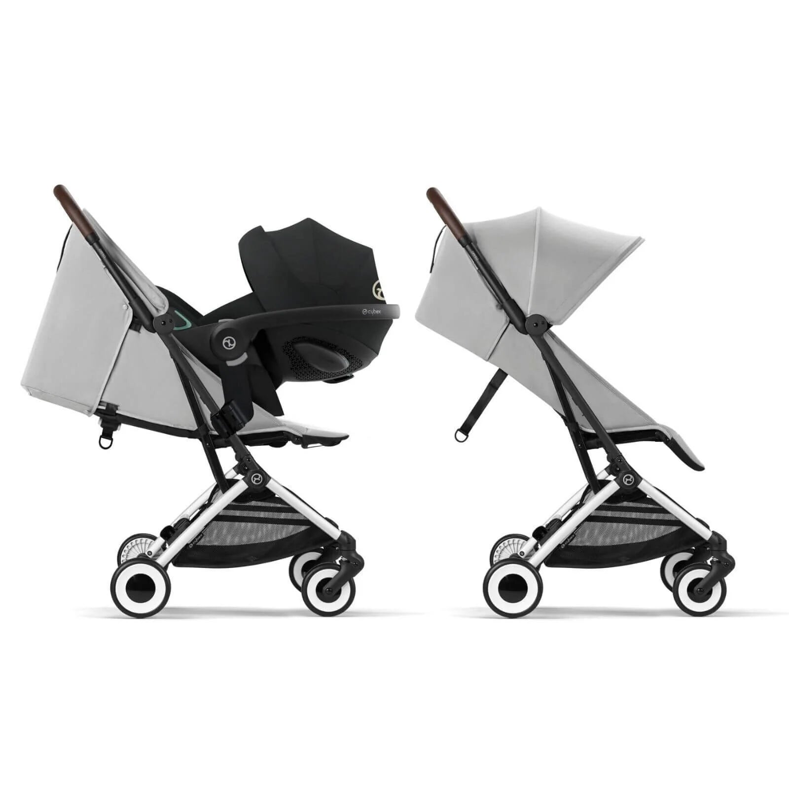 Cybex Orfeo Compact Travel Pushchair - Fog Grey - ebebek - Black Friday