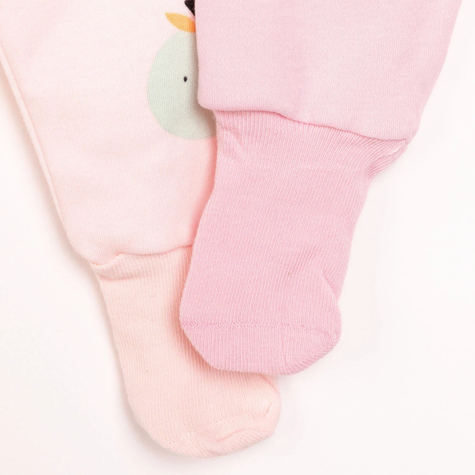 HelloBaby Baby Girl 2 Pcs Footed Bottom - Pink - ebebek - Black Friday