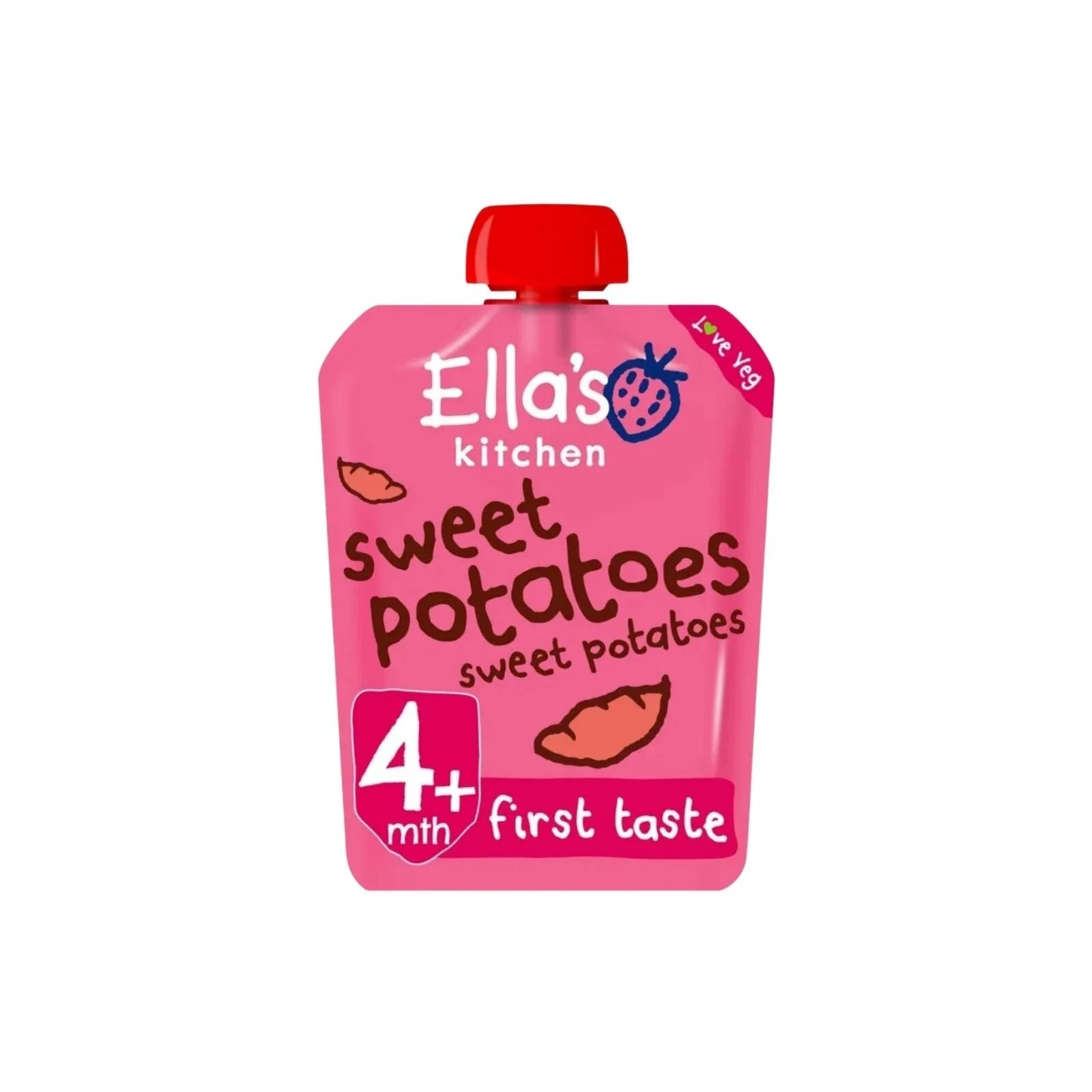 Ella's Kitchen Organic Sweet Potatoes First Tastes Baby Food Pouch 4+ months 70g - ebebek - Black Friday