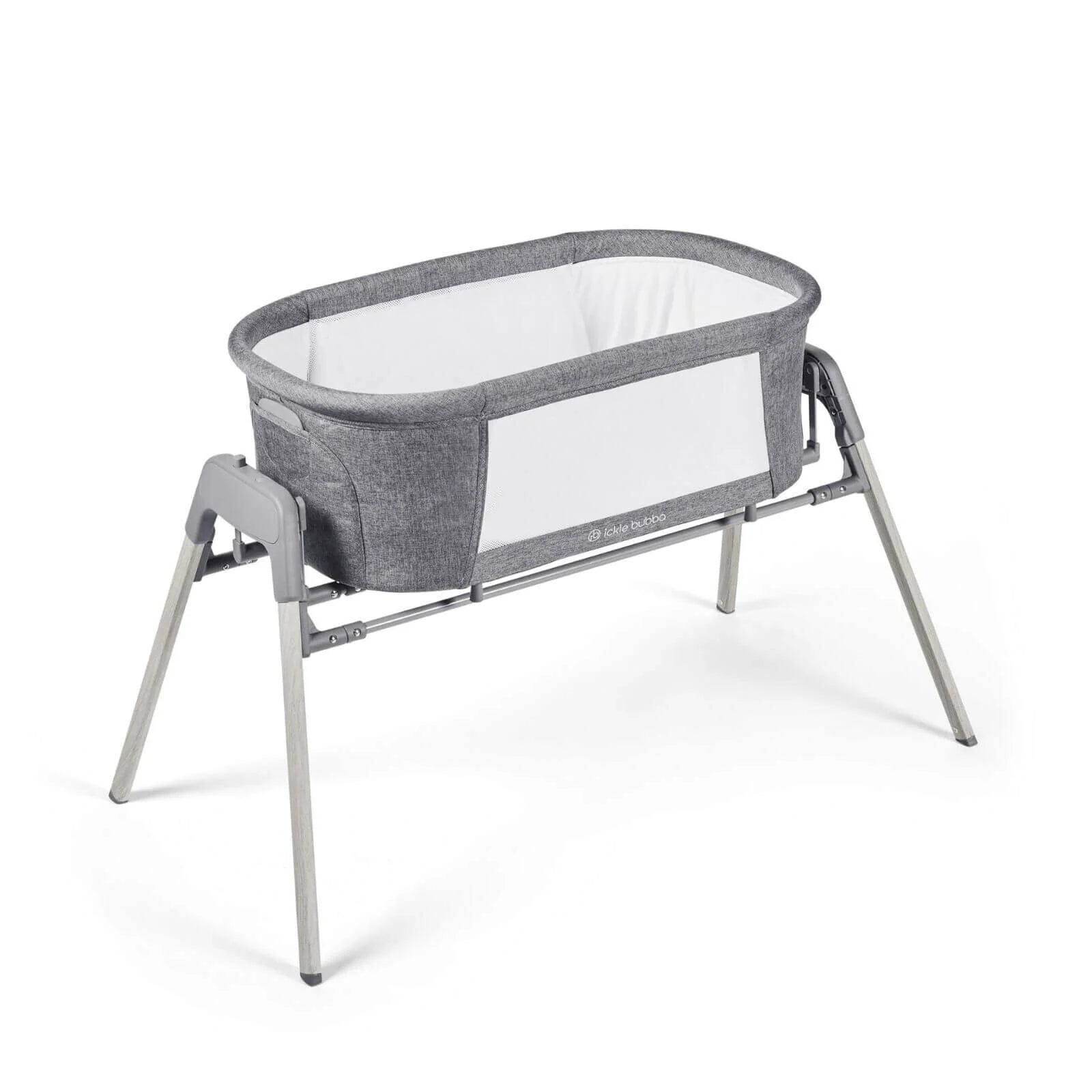 Ickle Bubba Drift Gliding Crib - Ash Grey - ebebek - Black Friday