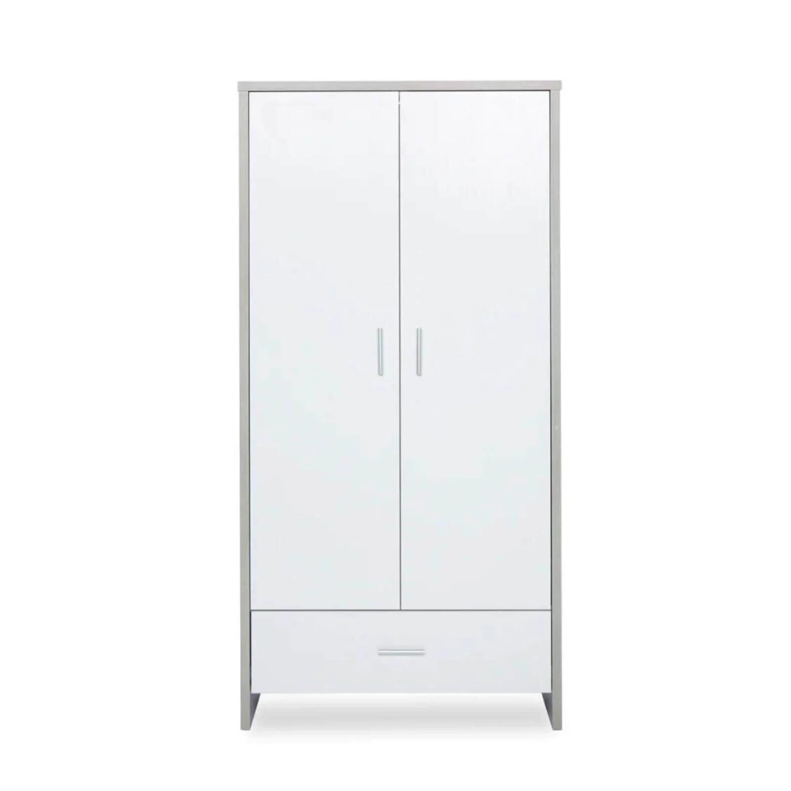 Ickle Bubba Pembrey Wardrobe - Ash Grey & White - ebebek - Black Friday