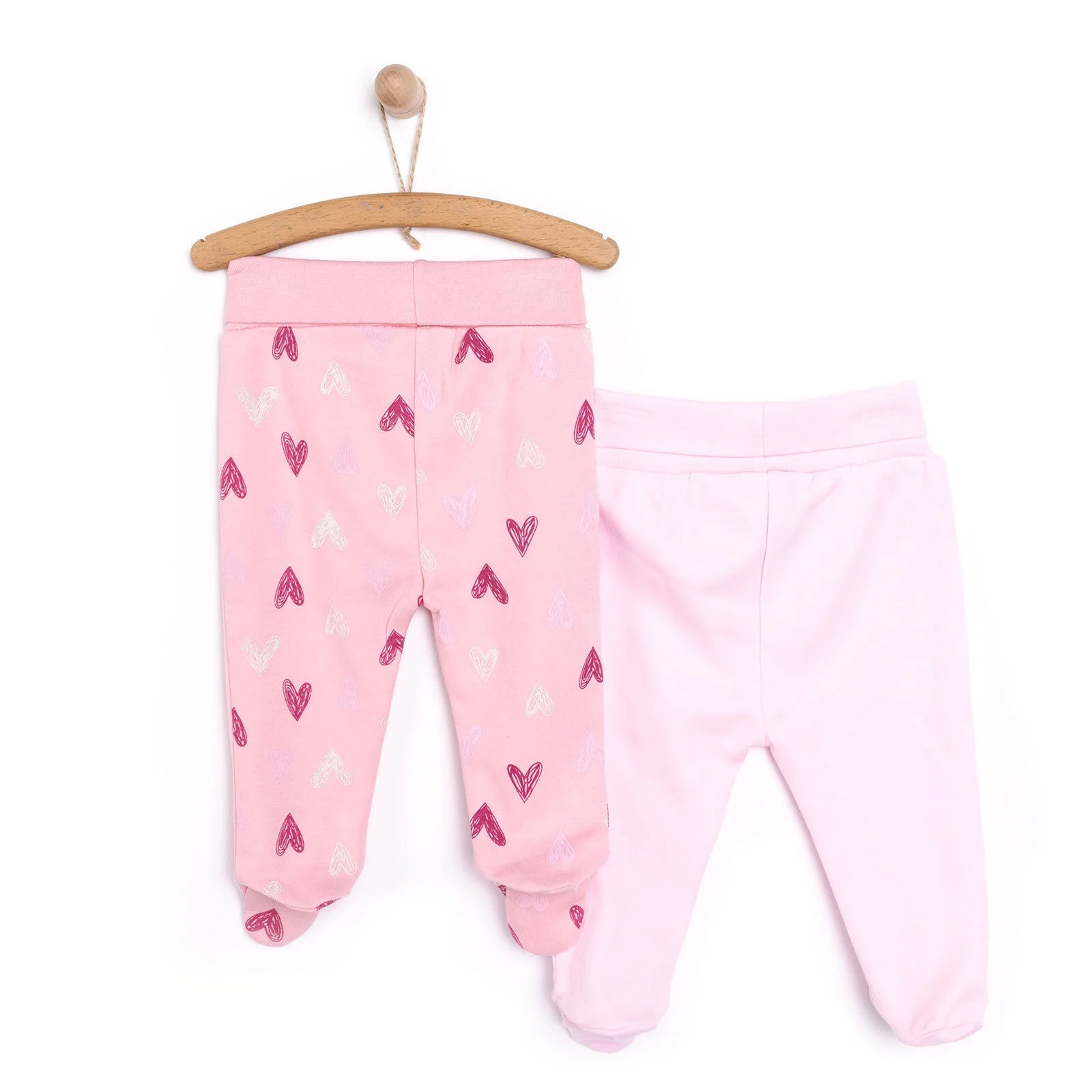 HelloBaby 2 Piece Footed Bottom - Dark Pink - ebebek - Black Friday