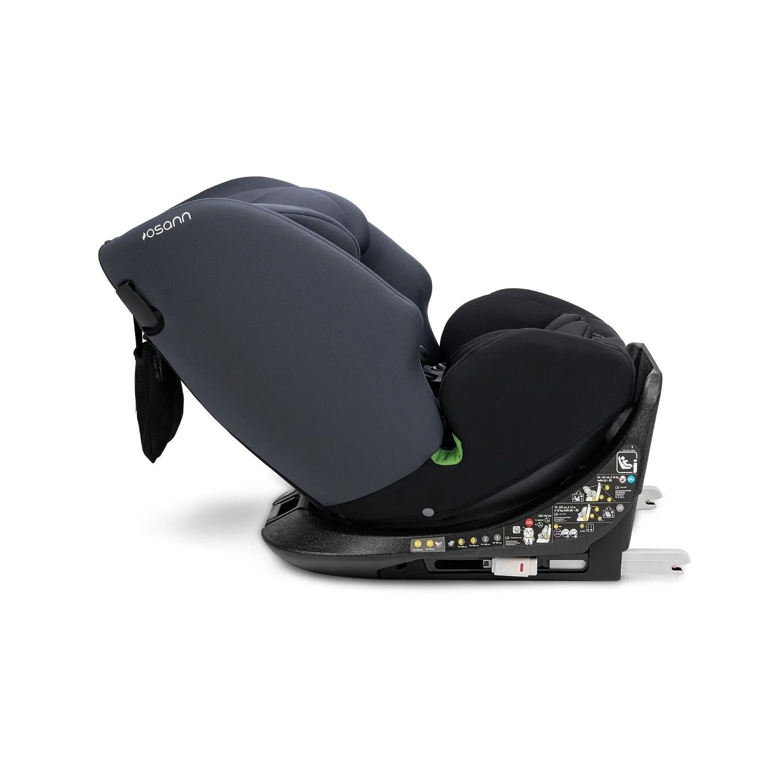 Osann Four360 0+/1/2/3 S ISOFIX Car Seat - Black Grey - ebebek - Black Friday