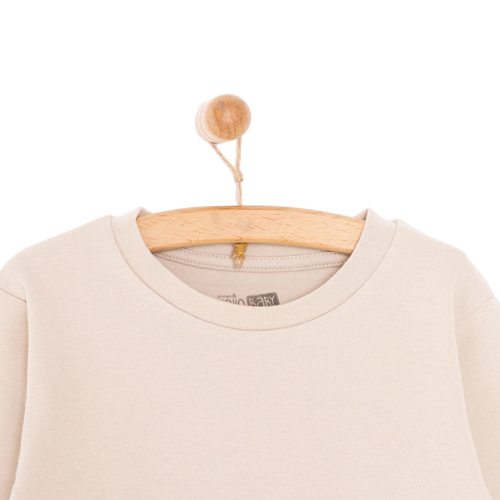 HelloBaby Basic Unisex Long Sleeve T-shirt - Mink - ebebek - Black Friday